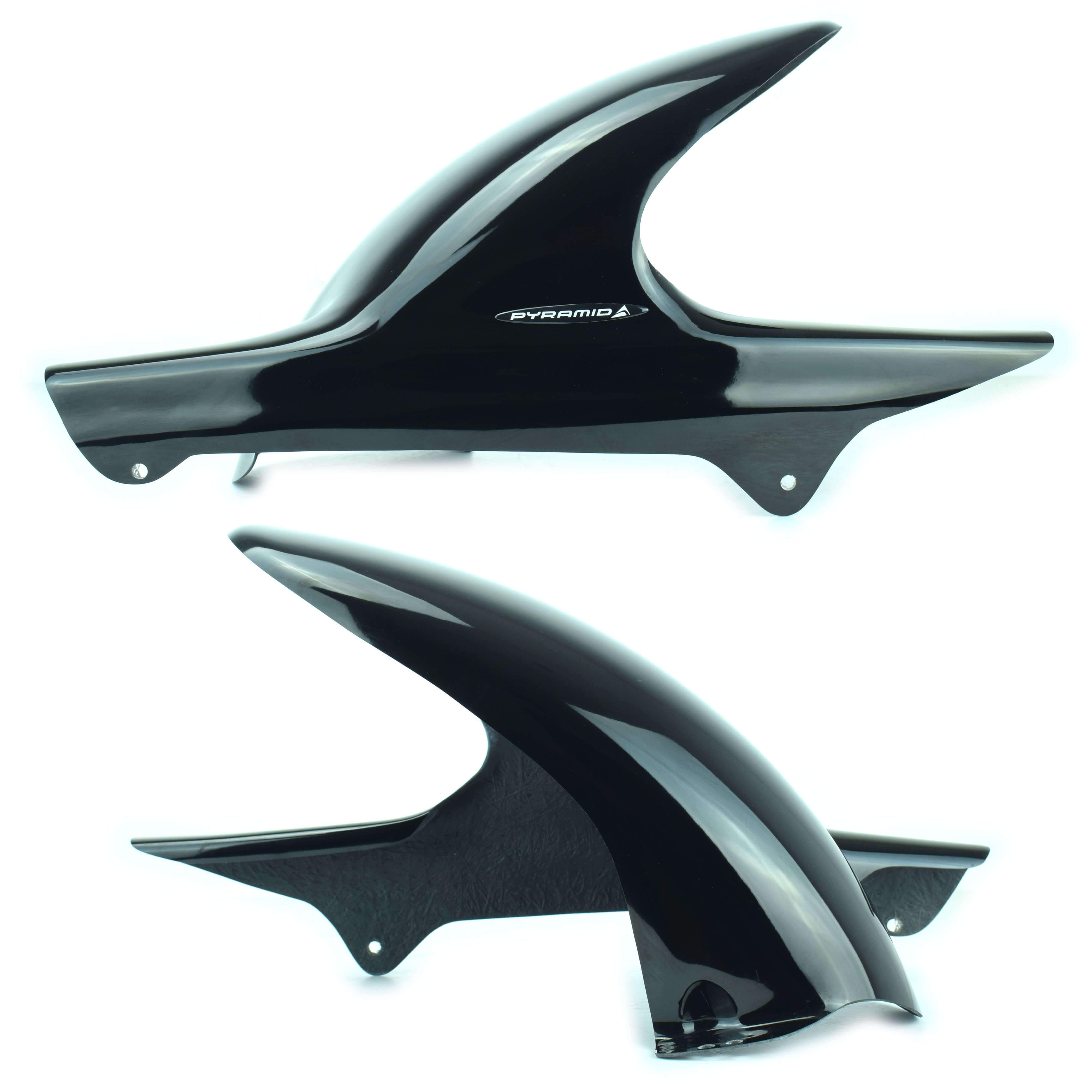 Pyramid Hugger | Gloss Black | Honda CBF 500 2004>2008-Huggers-Pyramid Motorcycle Accessories