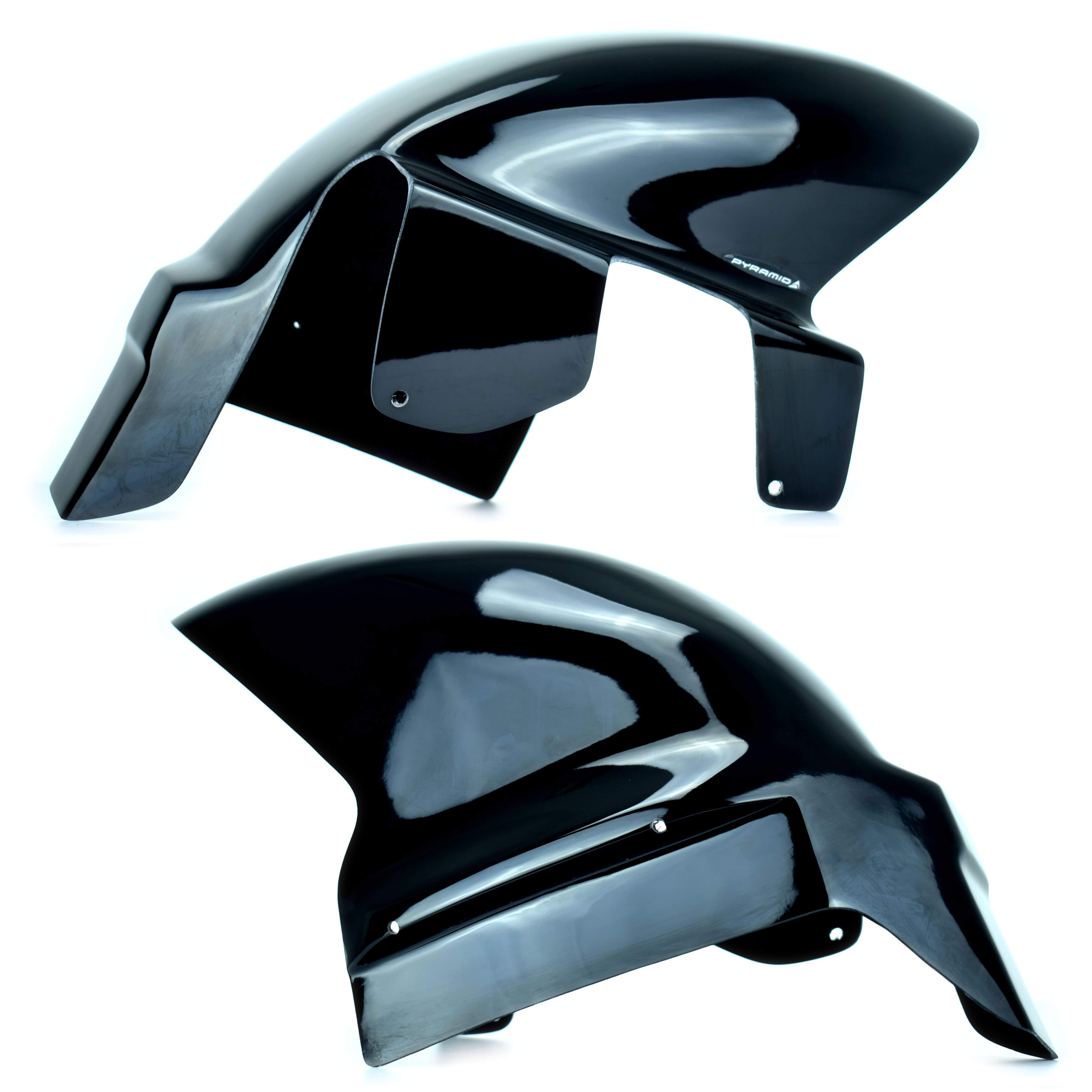 Pyramid Hugger | Gloss Black | Kawasaki ER-5 1997>2006-Huggers-Pyramid Motorcycle Accessories