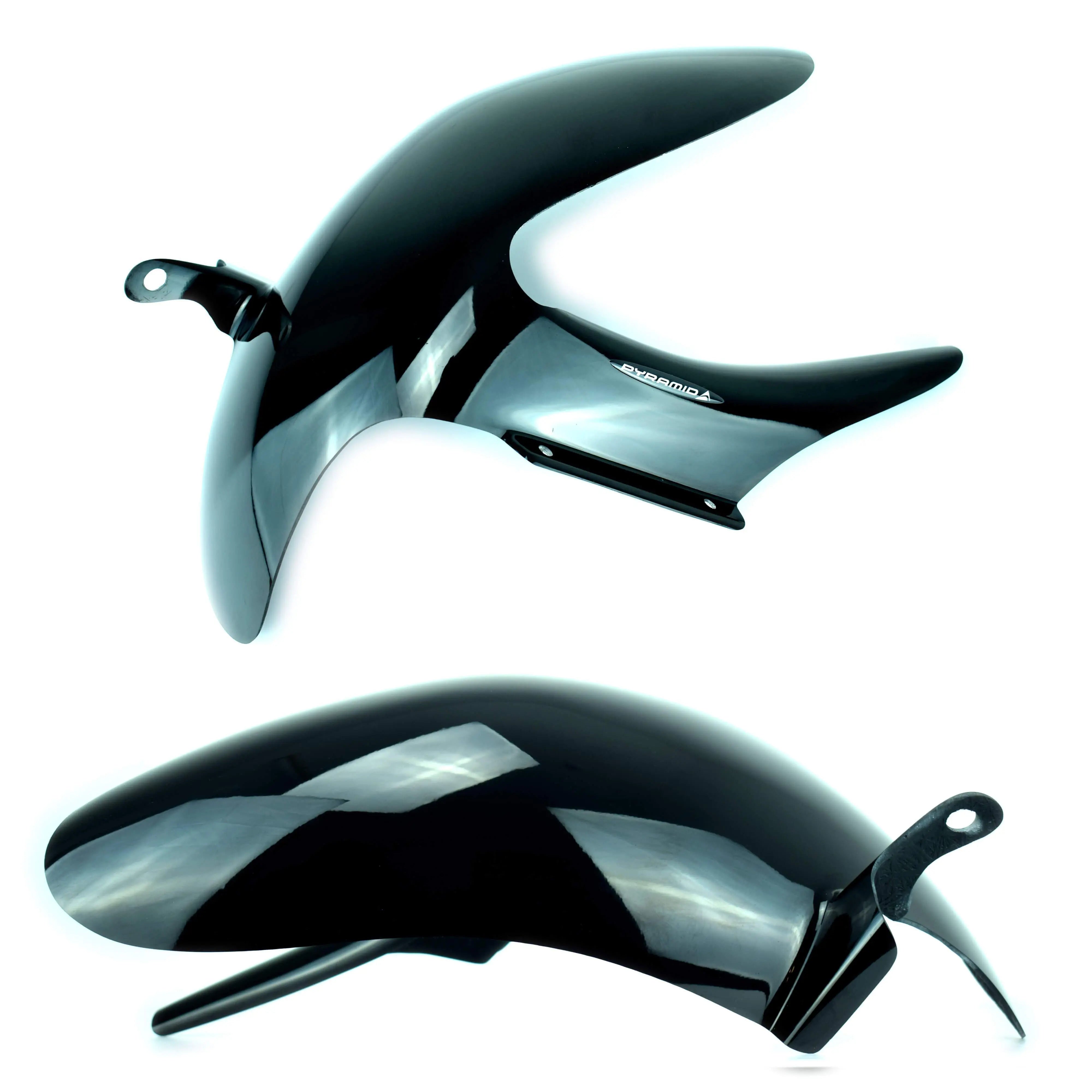 Pyramid Hugger | Gloss Black | Kawasaki ER-6F 2006>2008 -  Shop name