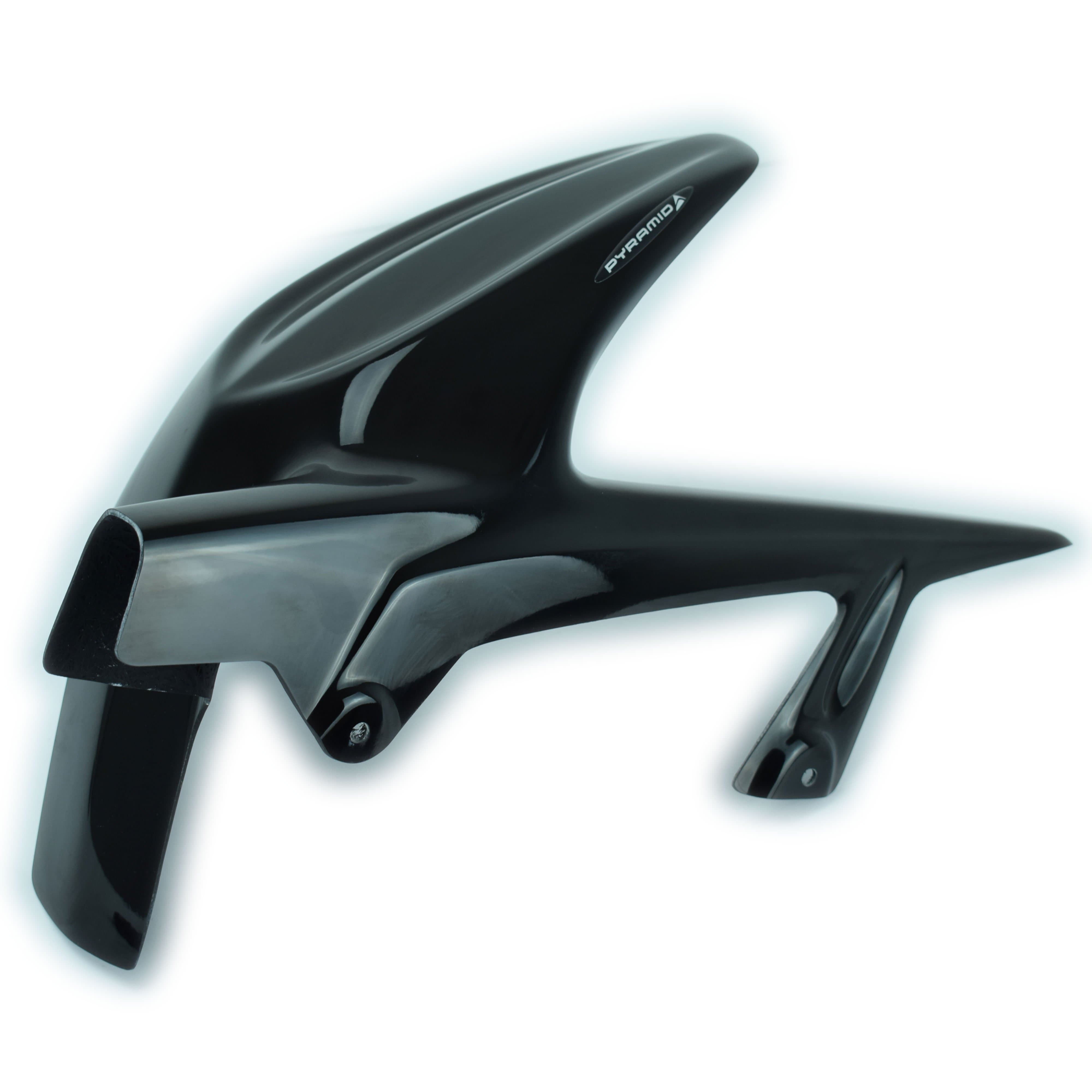 Pyramid Hugger | Gloss Black | Kawasaki Ninja 250 R 2008>2013 -  Shop name