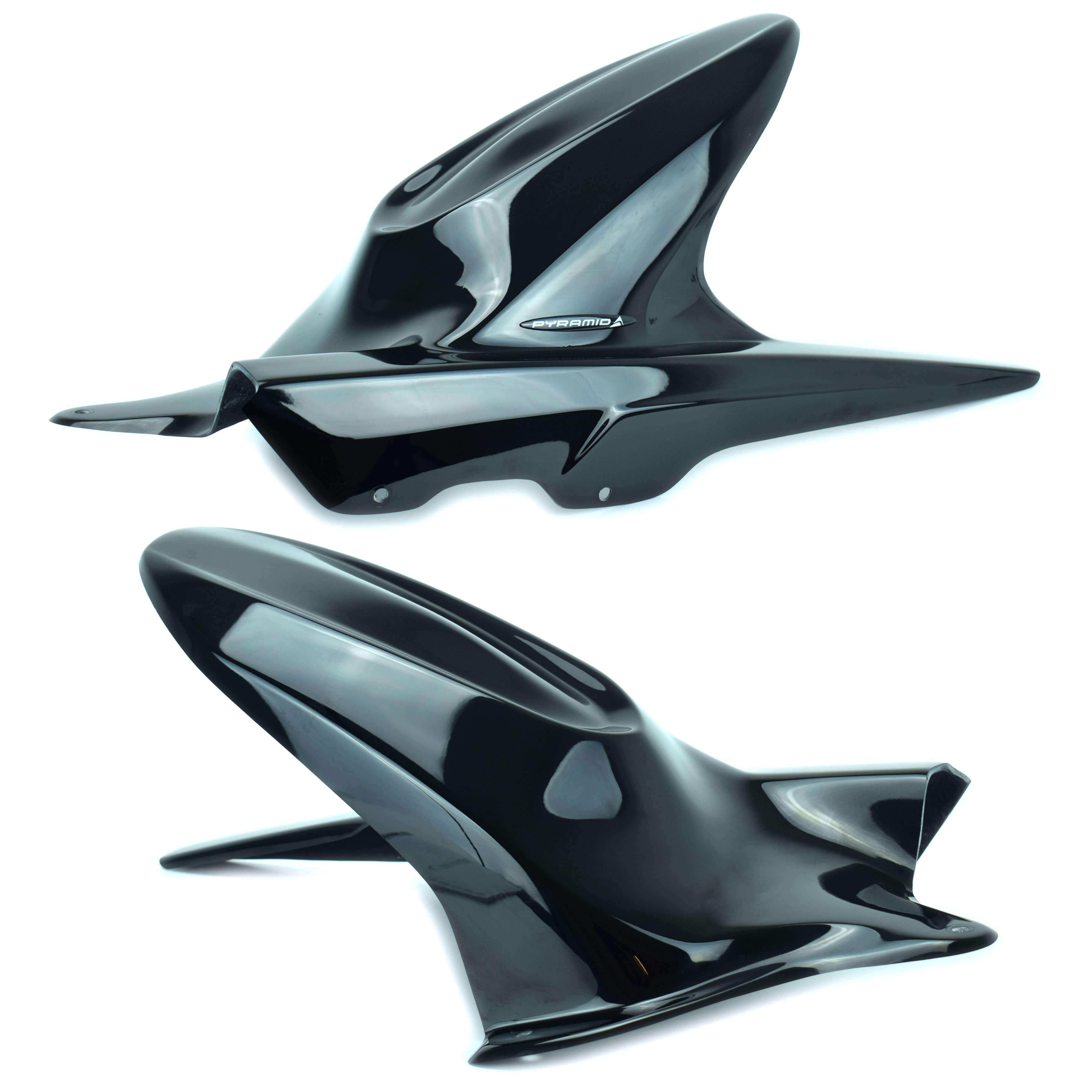 Pyramid Hugger | Gloss Black | Triumph Tiger 800 XR/XRT/XRX/Low 2011>Current-Huggers-Pyramid Motorcycle Accessories
