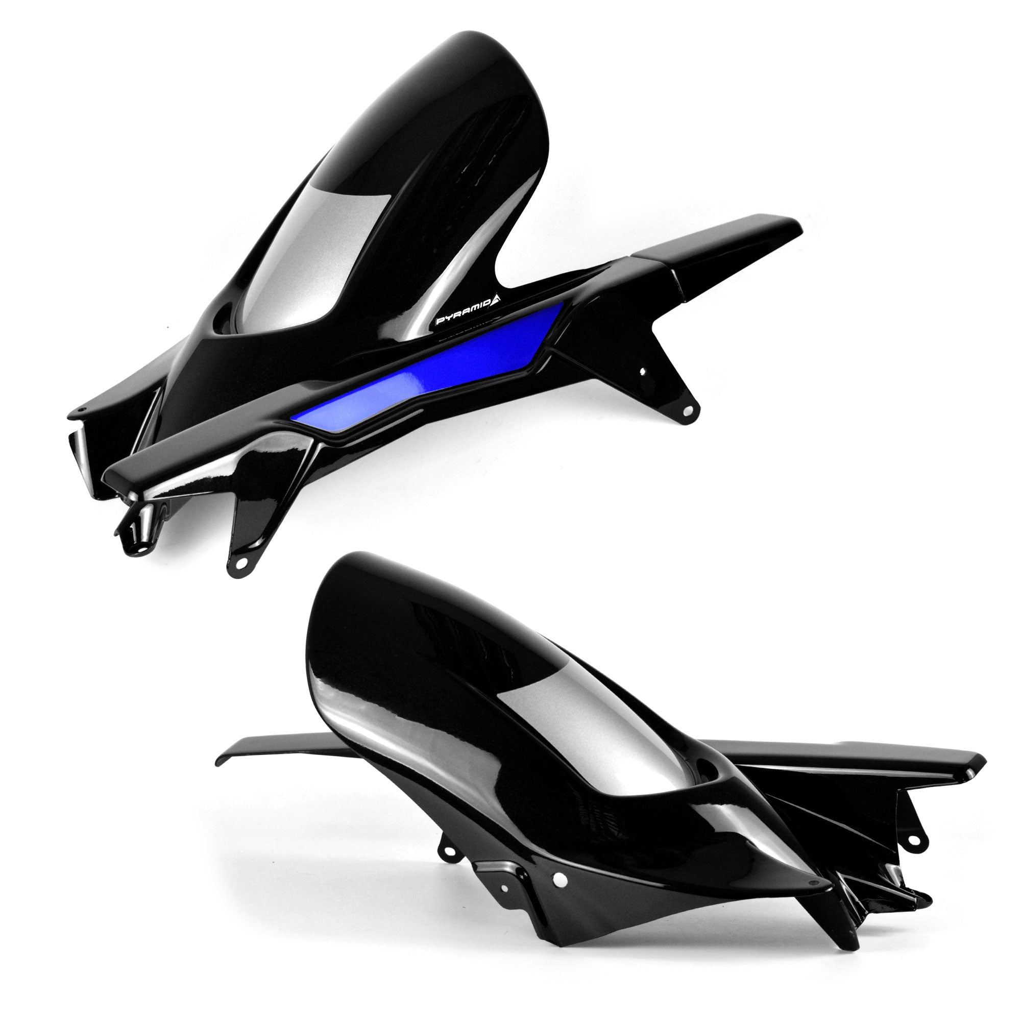 Pyramid Hugger | Icon Grey Scheme | Yamaha Tracer 9 2021>Current-Huggers-Pyramid Motorcycle Accessories