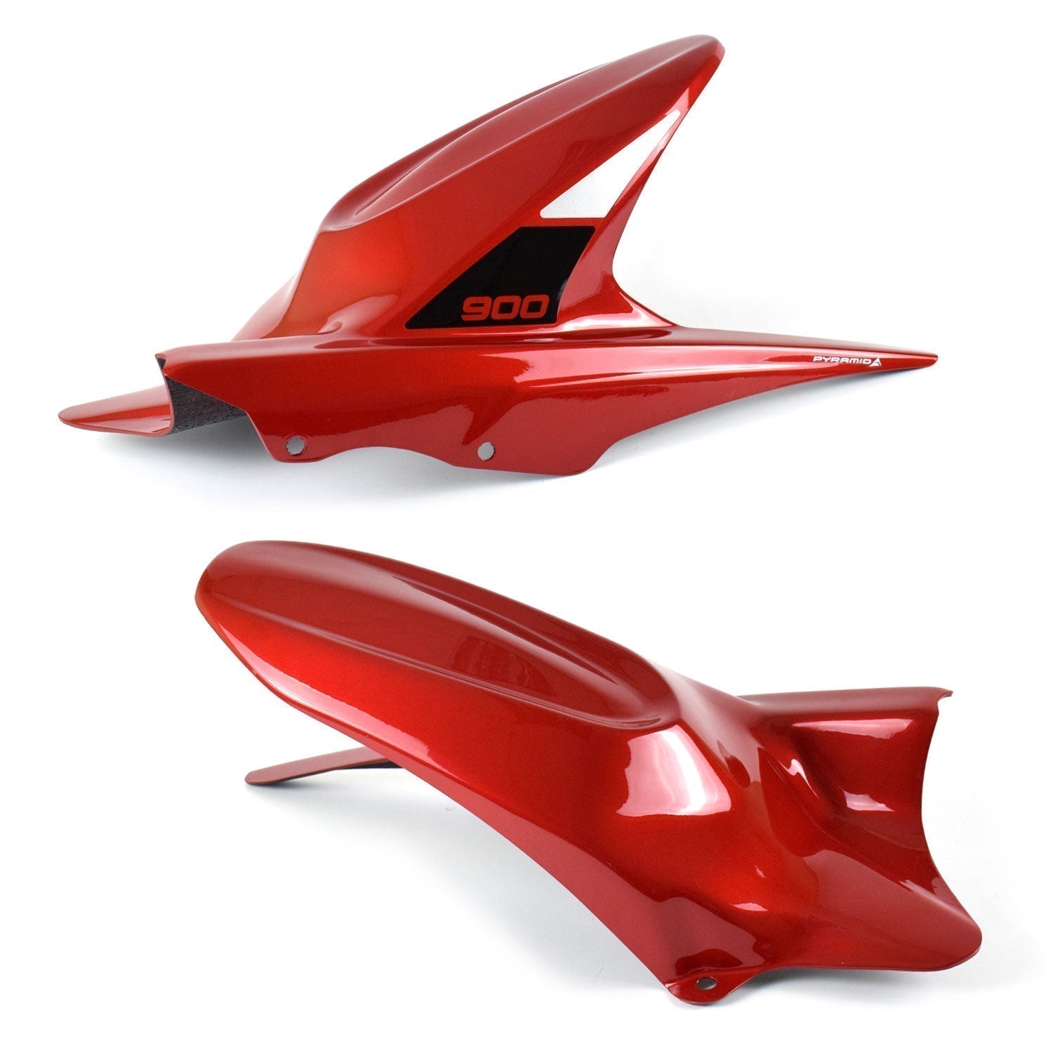 Pyramid Hugger | Korosi Red | Triumph Tiger 900 2020>Current -   Pyramid Motorcycle Accessories