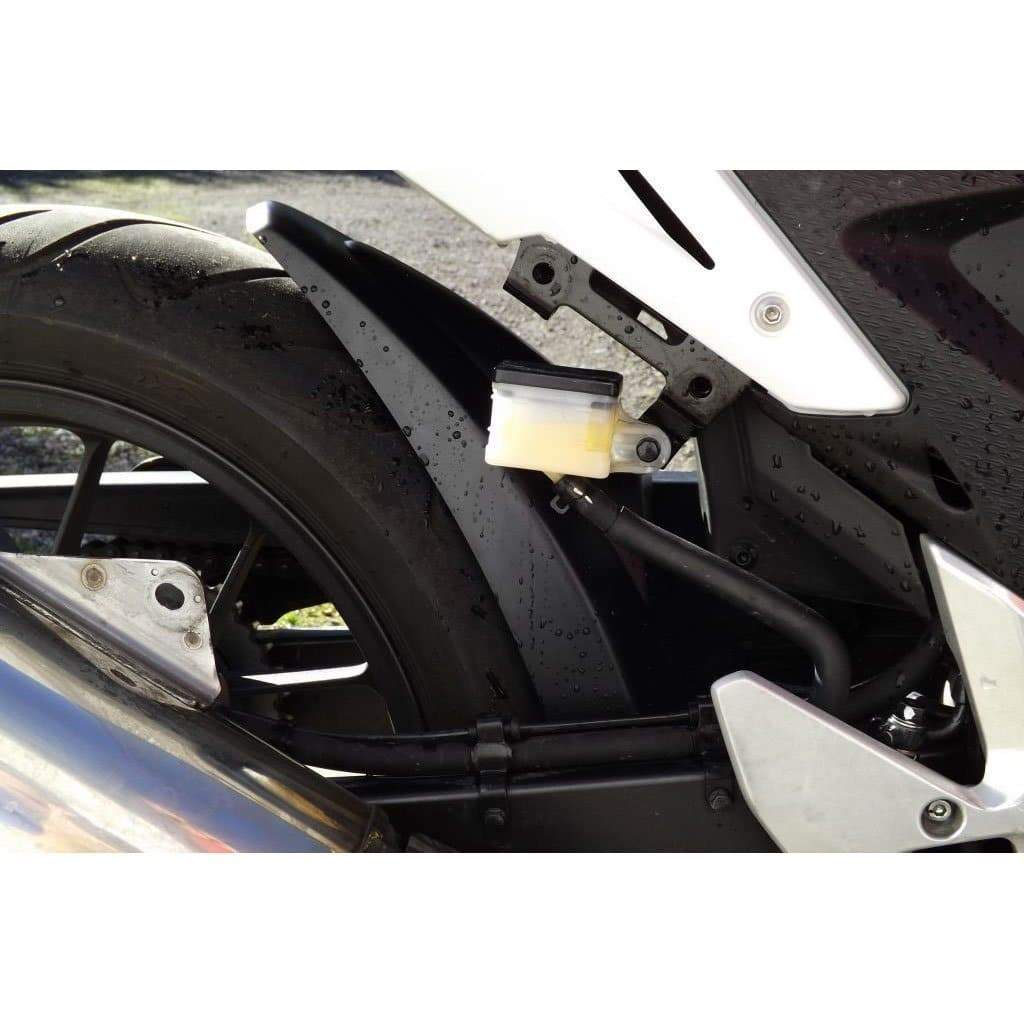 Pyramid Hugger | Matte Black | Honda CB 500 F 2013>2021-071915M-Huggers-Pyramid Motorcycle Accessories