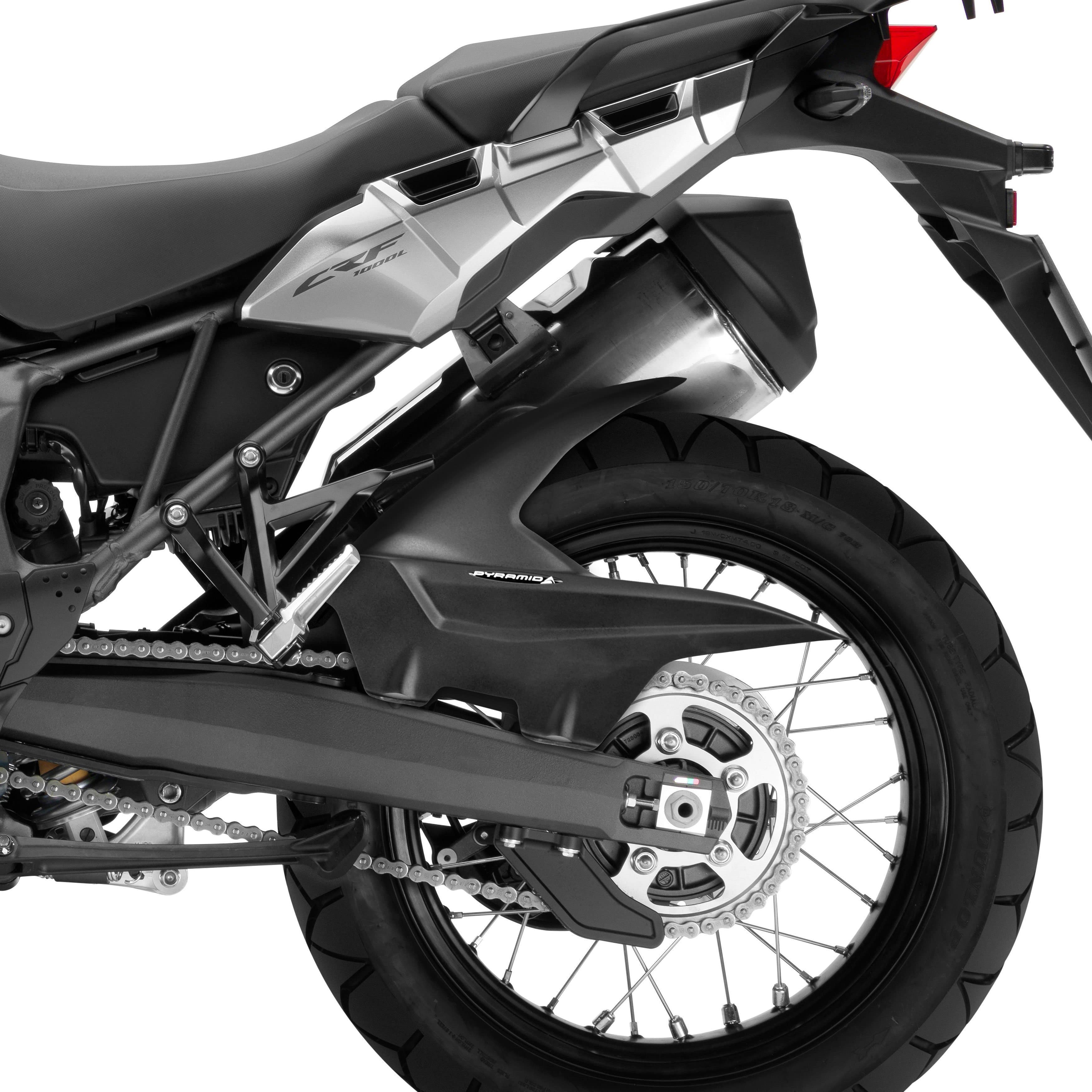 Pyramid Hugger | Matte Black | Honda CRF 1000 L Africa Twin 2015>2019 -  Shop name