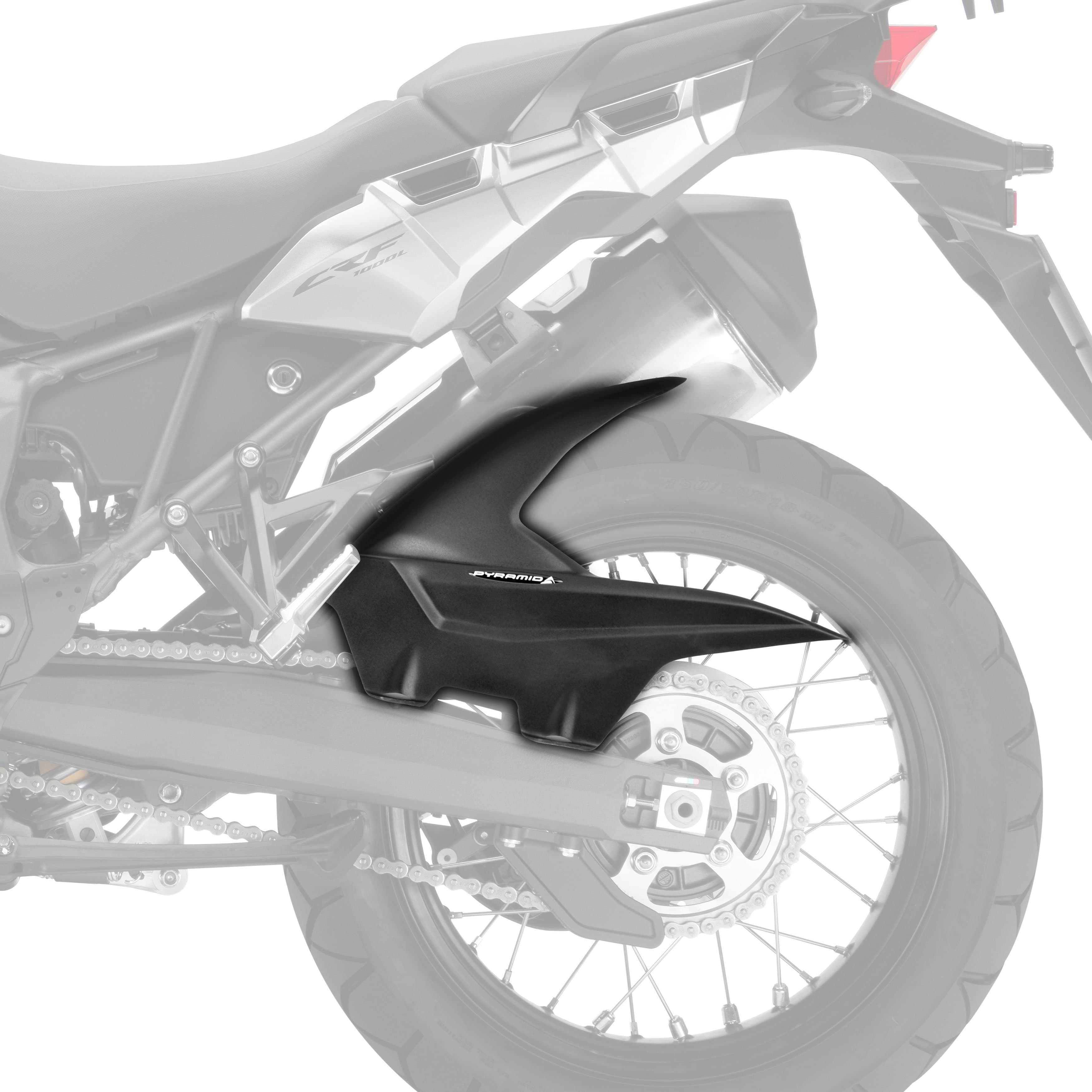 Pyramid Hugger | Matte Black | Honda CRF 1000 L Africa Twin 2015>2019 -  Shop name