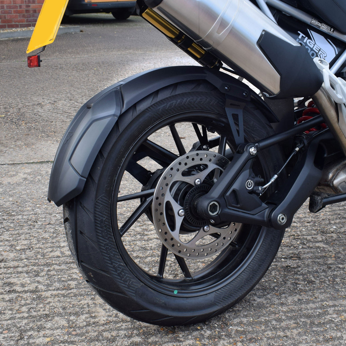 Pyramid Hugger | Matte Black | Triumph Tiger 1200 GT Pro 2022>Current