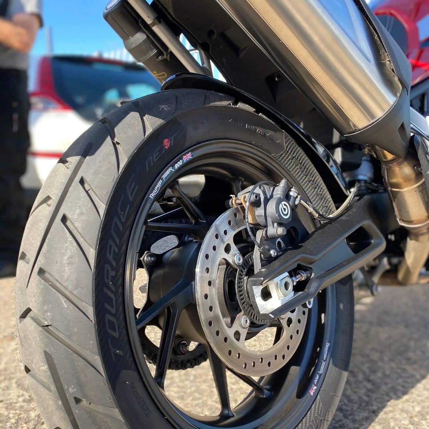 Pyramid Hugger | Matte Black | Triumph Tiger 900 GT Low 2020>Current -  Shop name