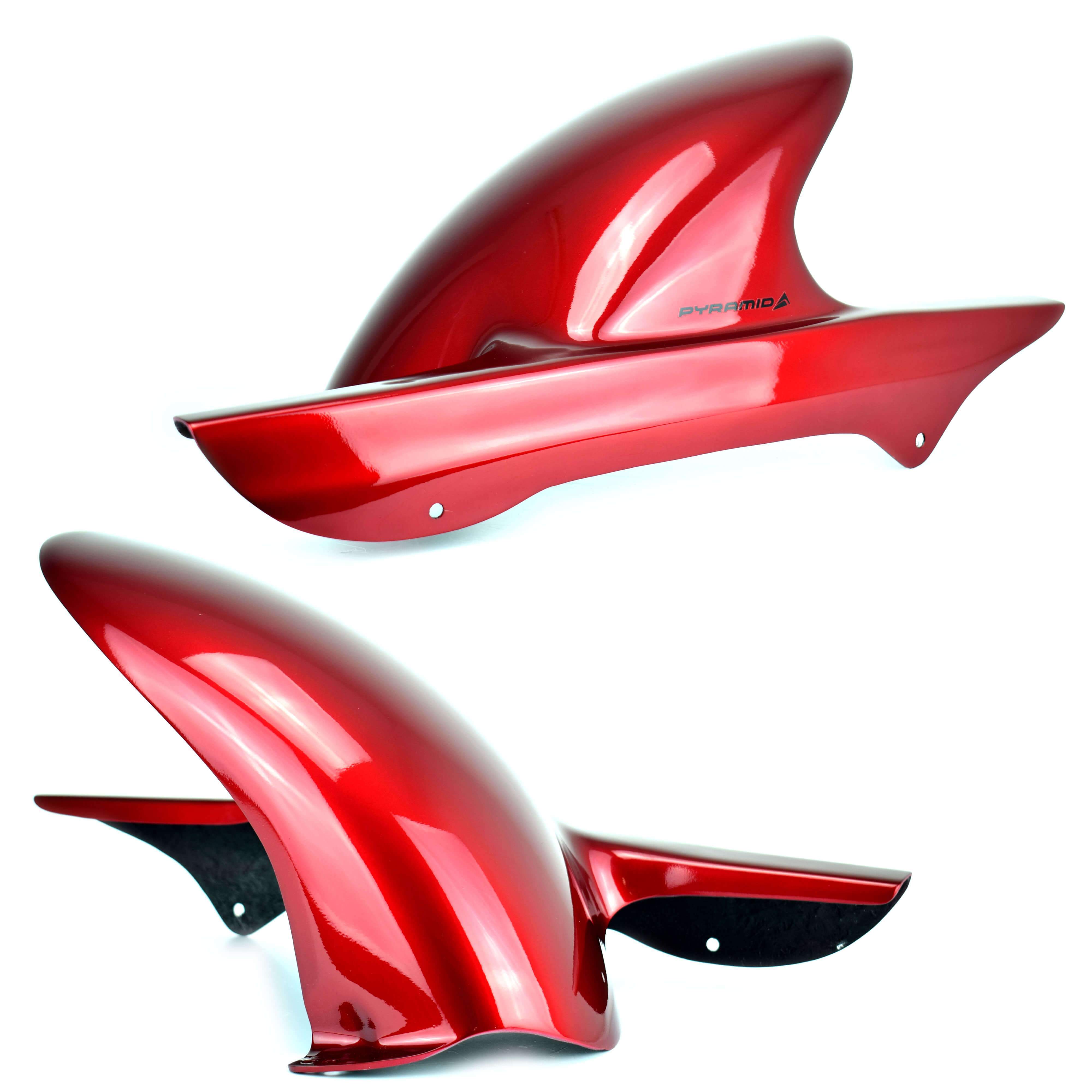 Pyramid Hugger | Metallic Red (Pearl Sienna Red) | Honda CBF 1000 2006>2009-071700E-Huggers-Pyramid Plastics