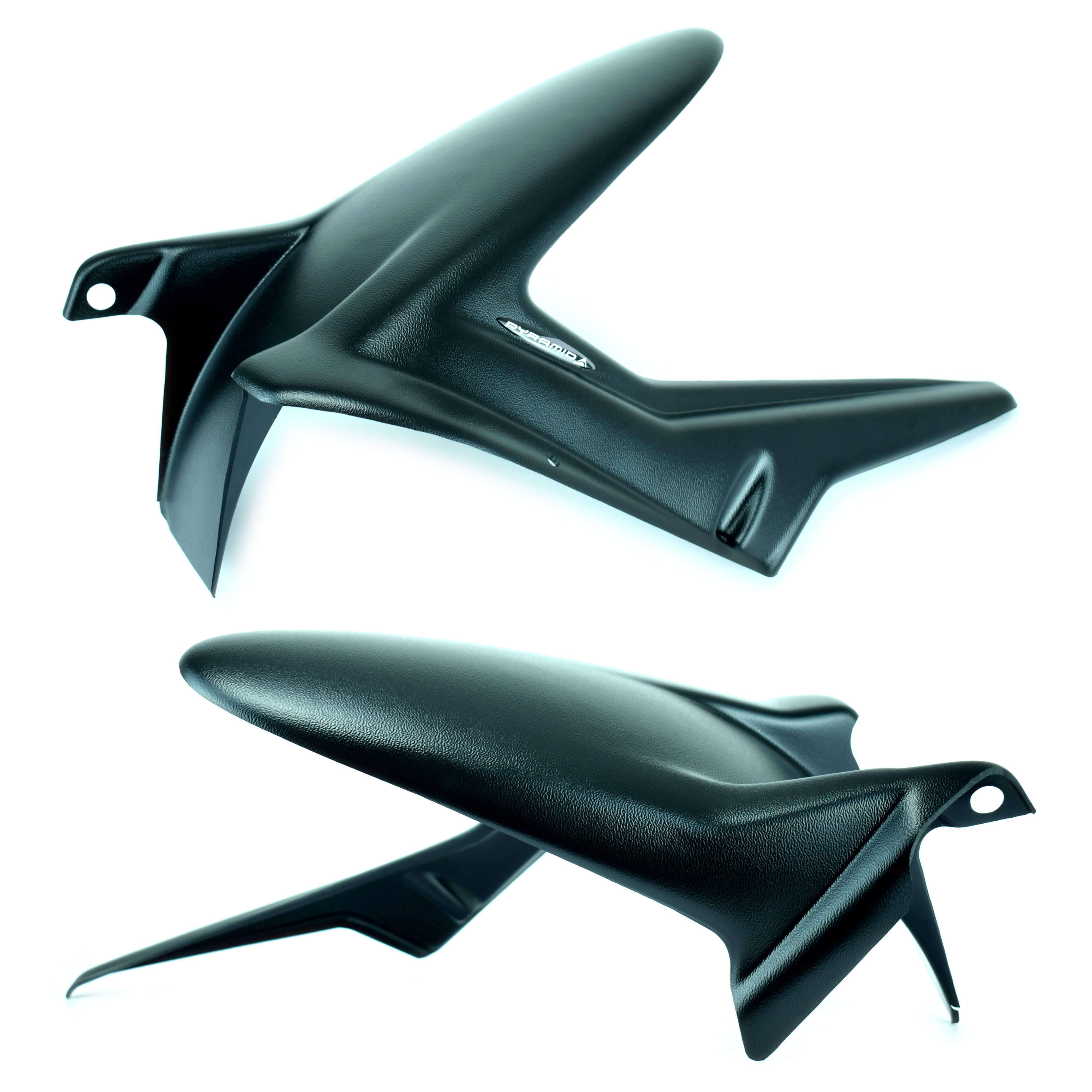 Pyramid Hugger | Satin Black | Kawasaki ER-6F 2006>2008 -  Shop name