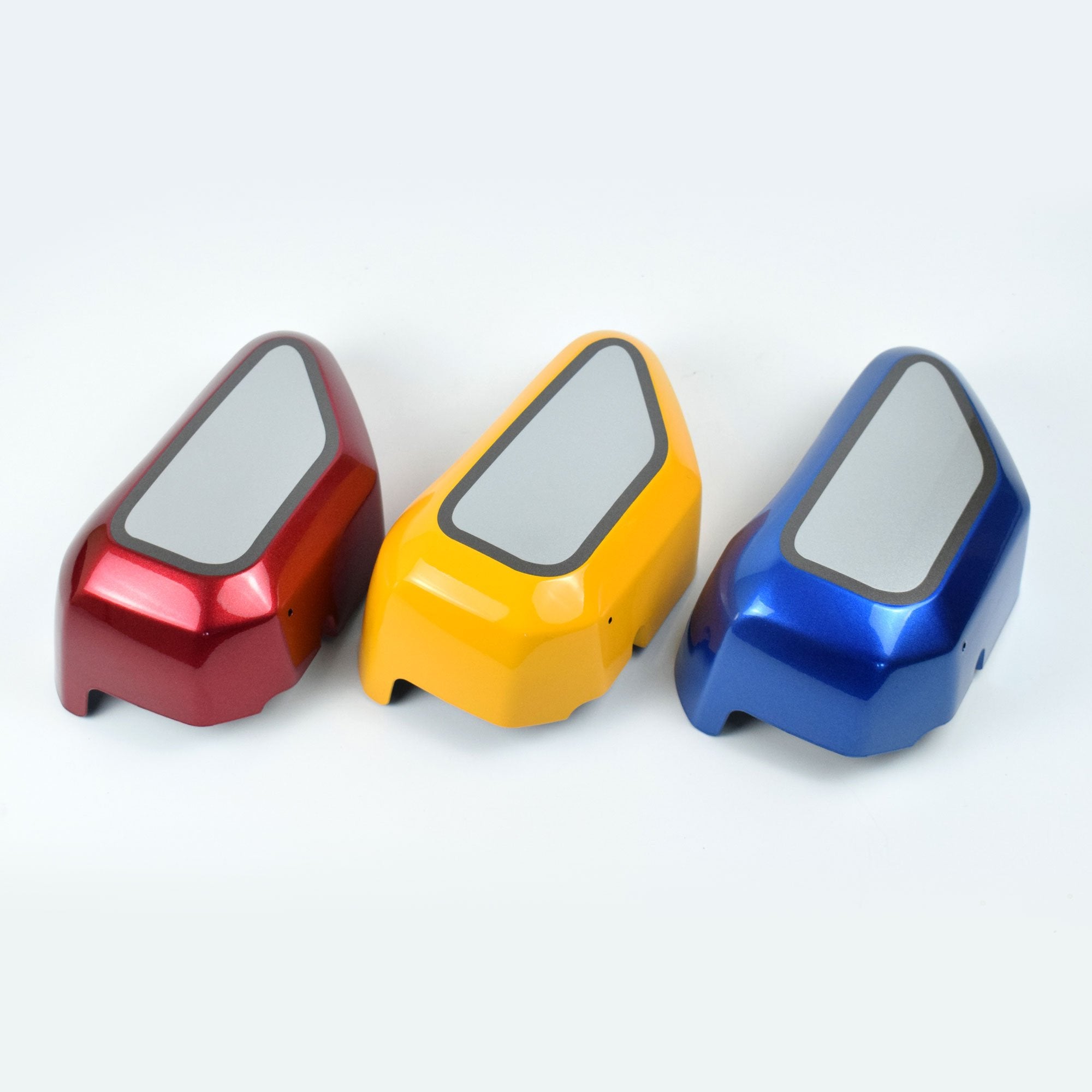 Pyramid Infill Panels | Banana Yellow/Silver | Honda Monkey 125 2021>Current -   Pyramid Motorcycle Accessories