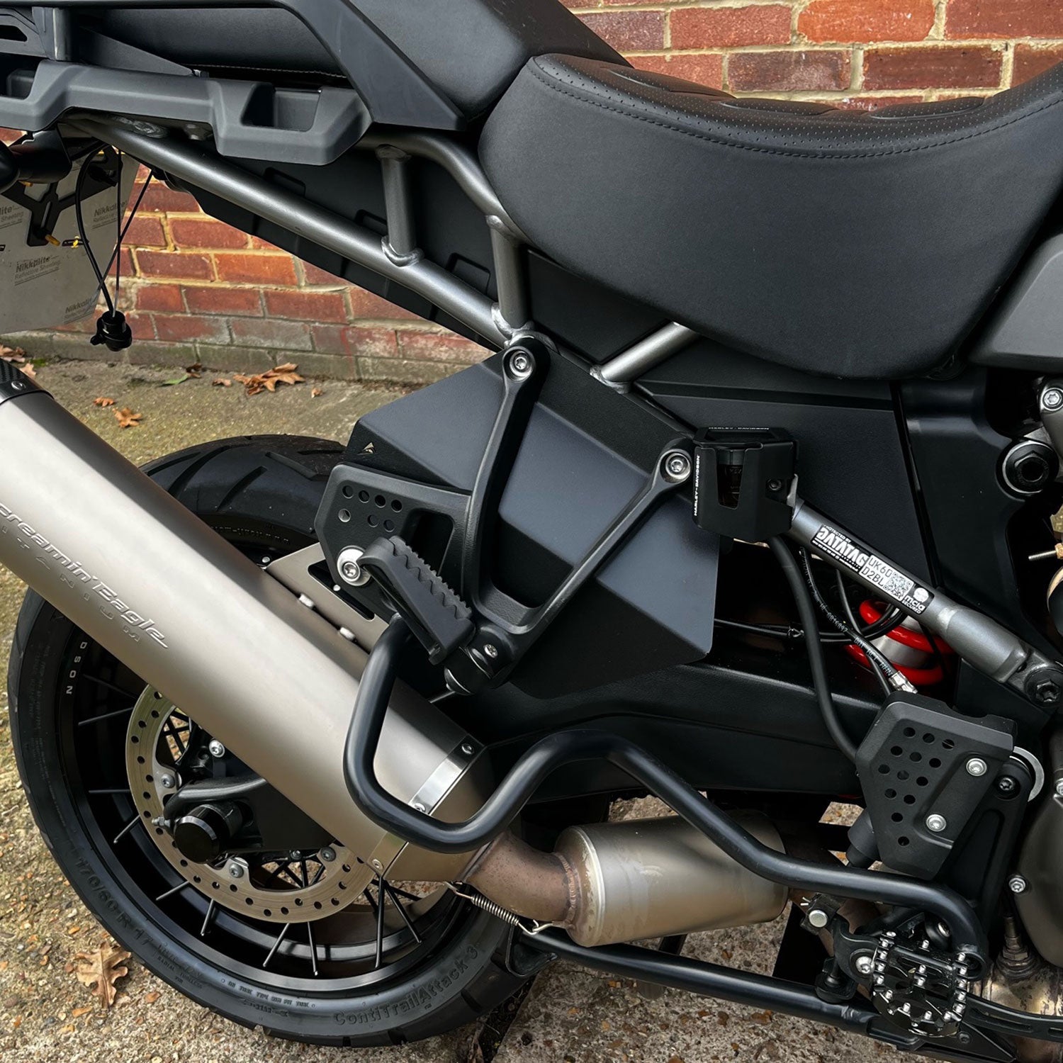 Pyramid Infill Panels | Matte Black | Harley Davidson Pan America 1250 Special 2021>Current -  Shop name
