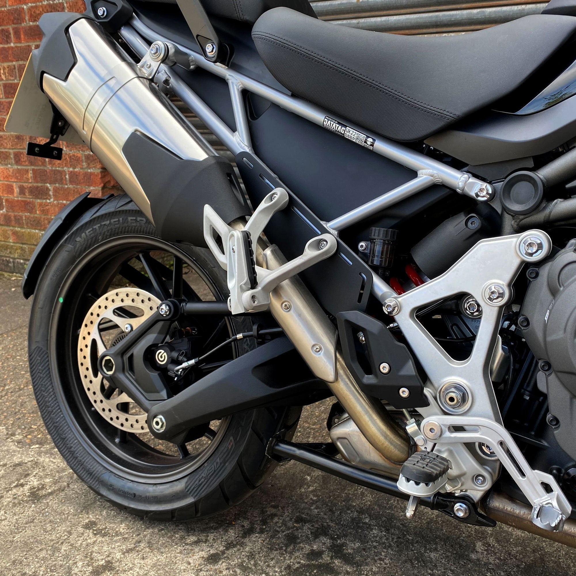 Pyramid Infill Panels | Matte Black | Triumph Tiger 1200 Rally Pro 2022>Current -  Shop name