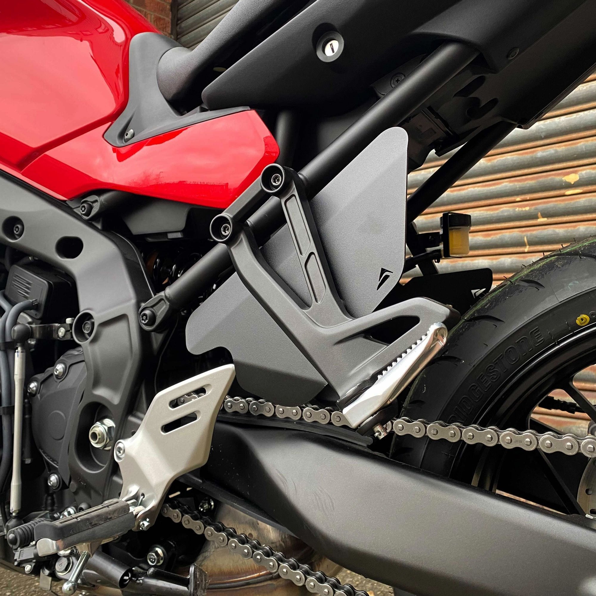 Pyramid Infill Panels | Matte Black | Yamaha Tracer 9 2021>2024-Infill Panels-Pyramid Motorcycle Accessories