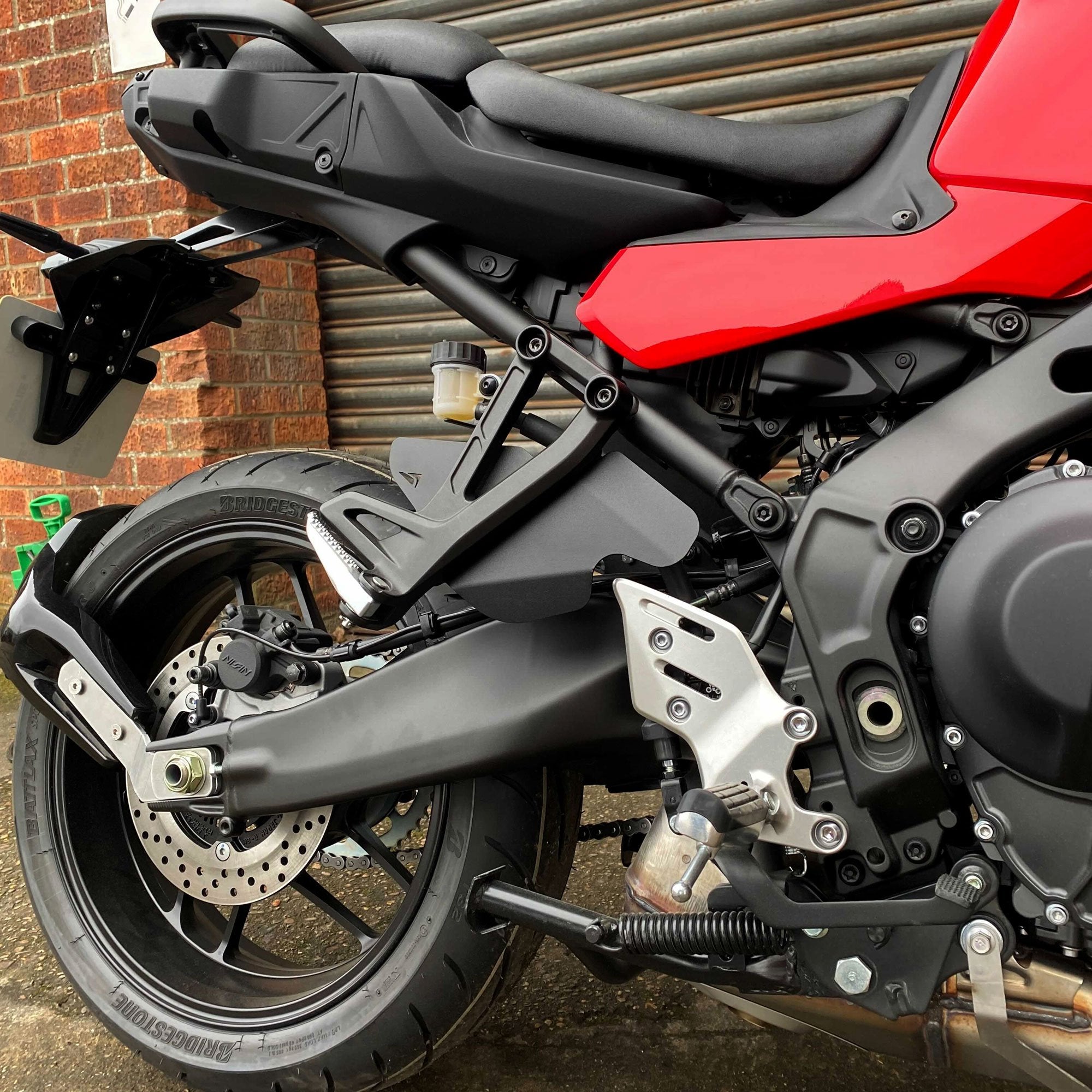 Pyramid Infill Panels | Matte Black | Yamaha Tracer 9 2021>2024-Infill Panels-Pyramid Motorcycle Accessories