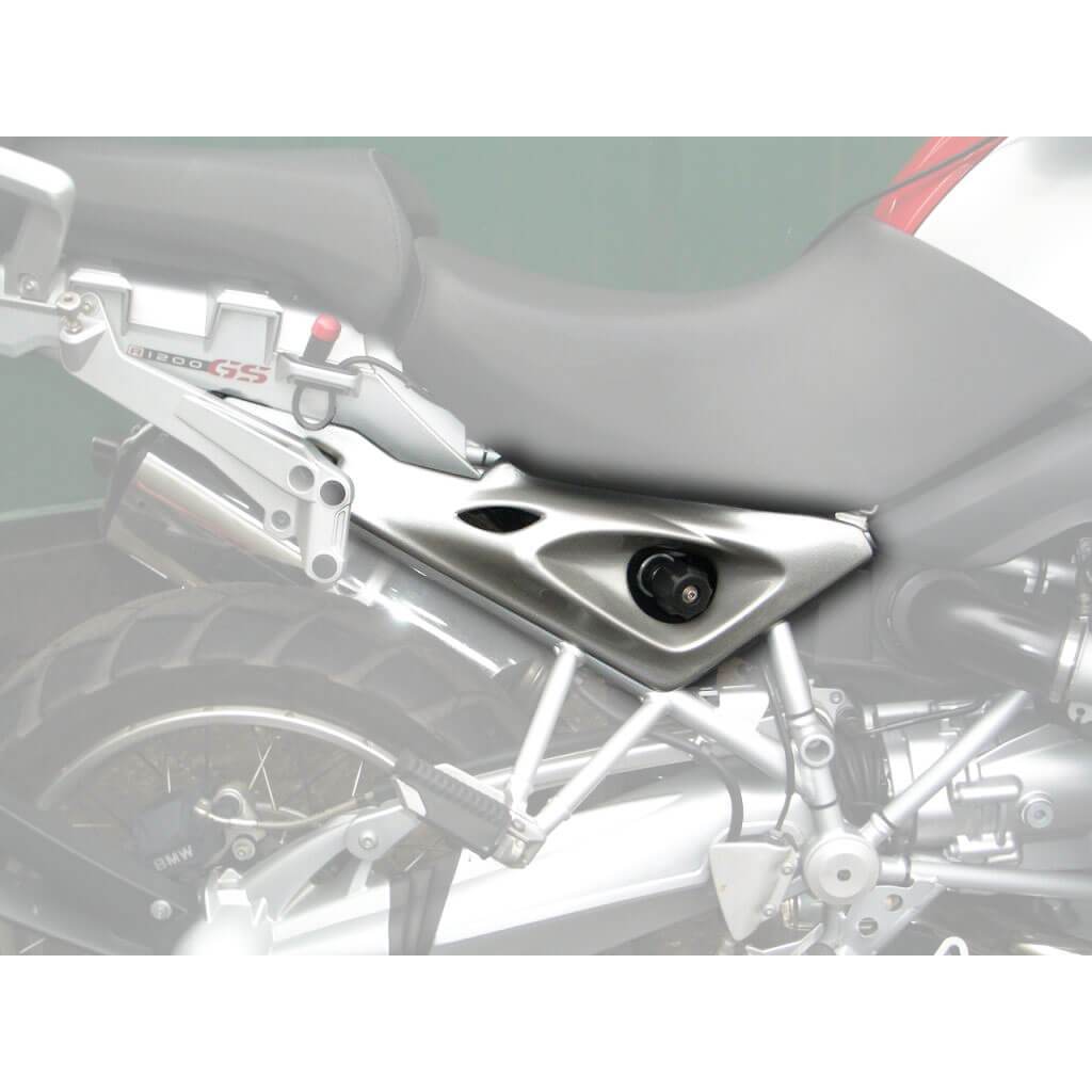 Pyramid Infill Panels | Metallic Silver | BMW R1200 GS Adventure 2004>2012-240010D-Infill Panels-Pyramid Motorcycle Accessories