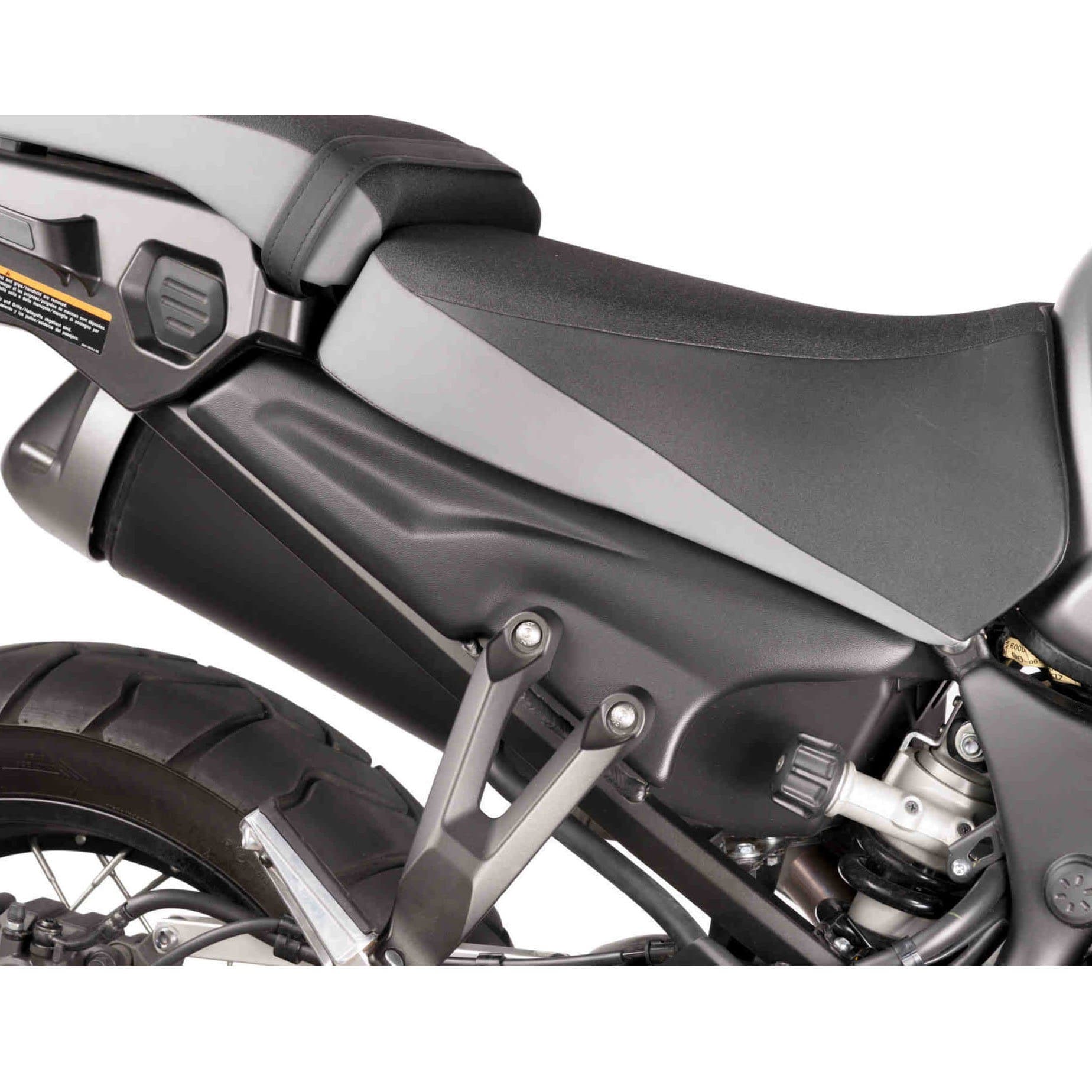 Pyramid Infill Panels | Satin Black | Yamaha XT 1200 Z Super Tenere 2010>Current-22125B-Infill Panels-Pyramid Motorcycle Accessories
