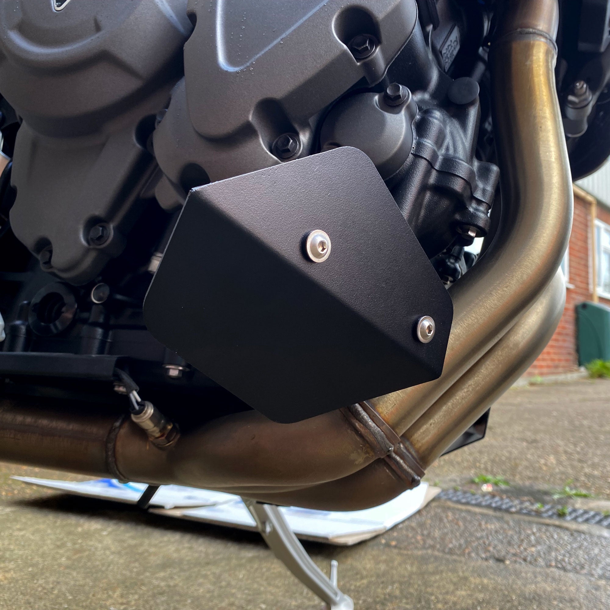 Pyramid Lower Deflectors | Matte Black | Triumph Tiger 1200 Rally Pro 2022>Current -  Shop name