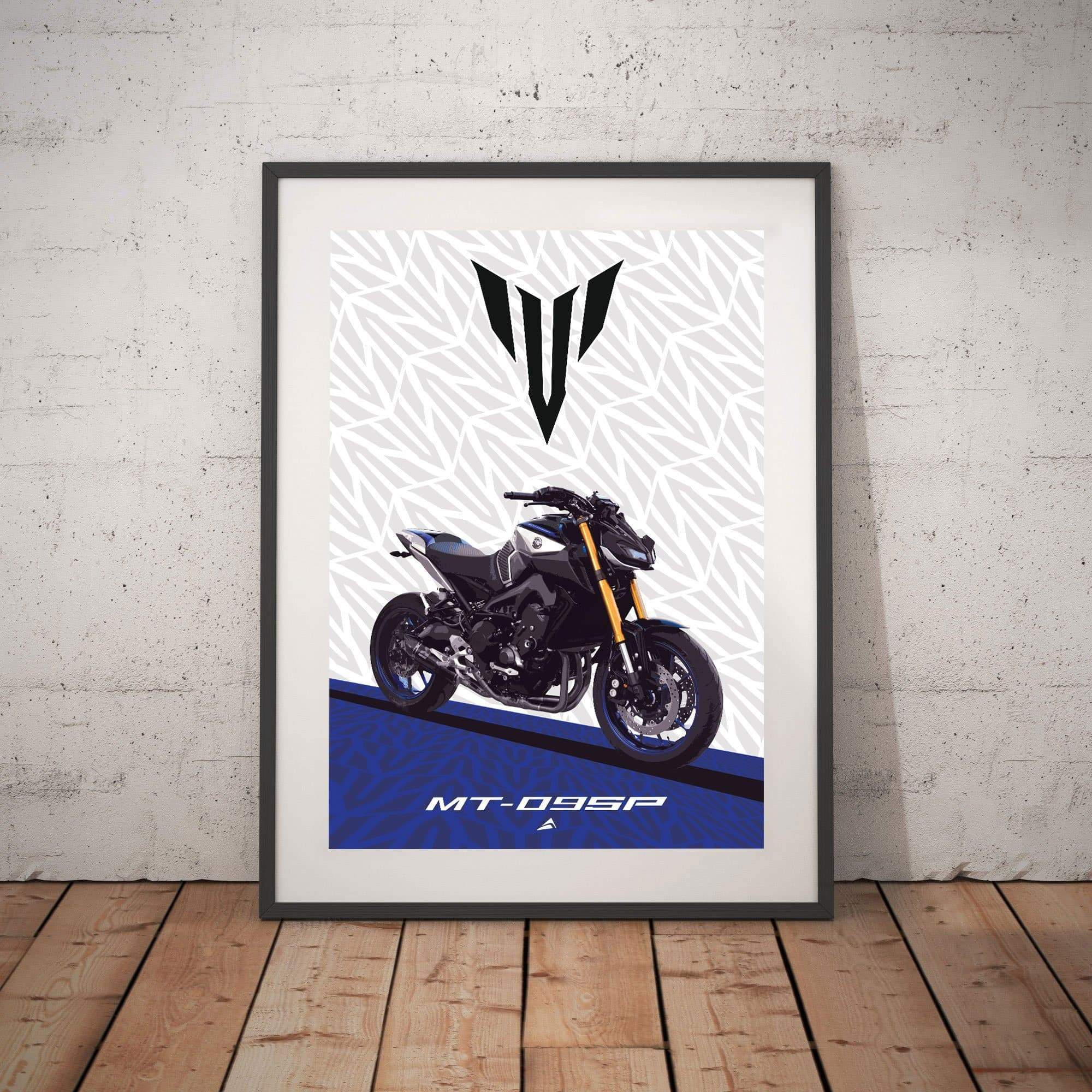 Pyramid MT-09 SP Poster | Yamaha MT-09 SP 2017>2020-MP200-Merchandise-Pyramid Motorcycle Accessories