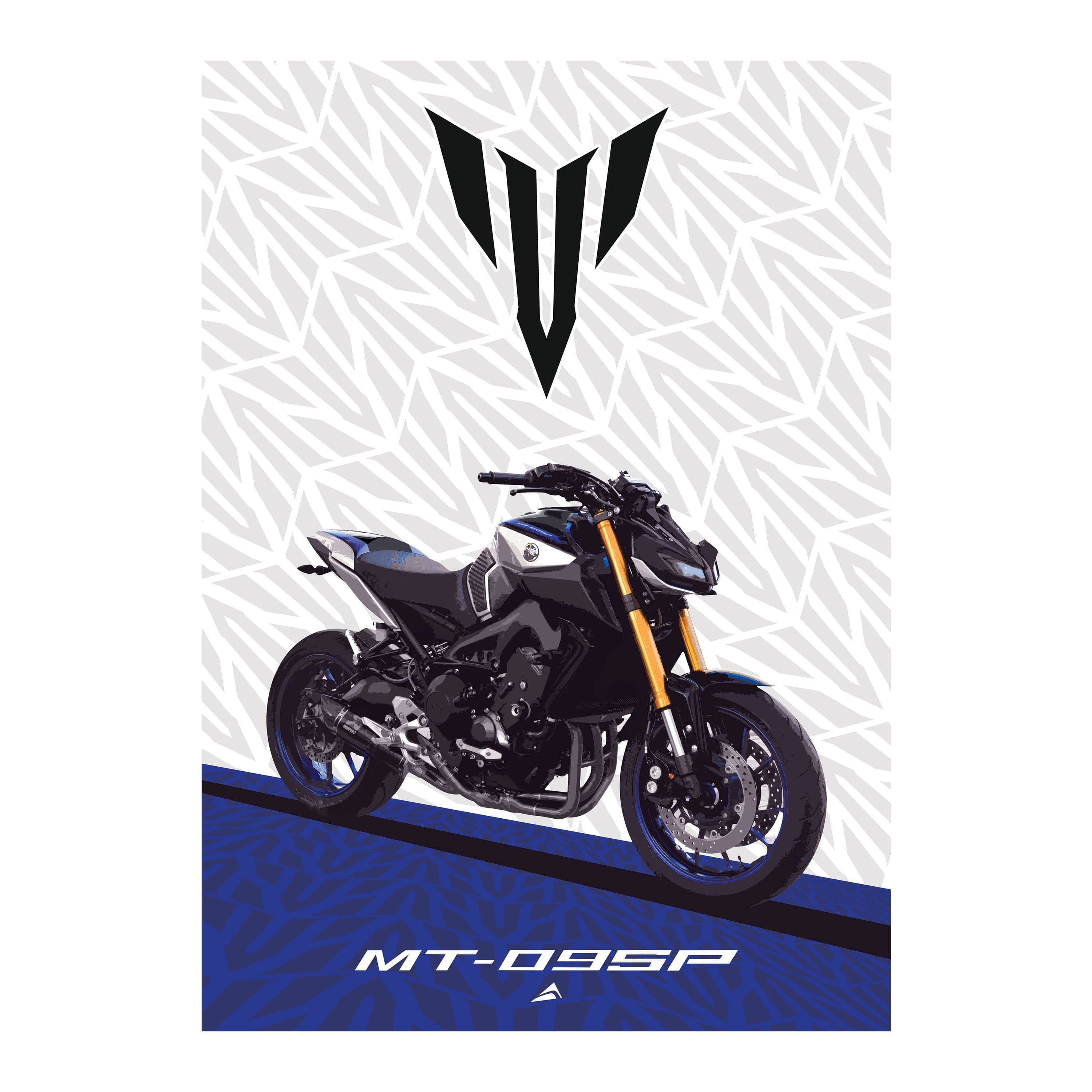 Pyramid MT-09 SP Poster | Yamaha MT-09 SP 2017>2020-MP200-Merchandise-Pyramid Motorcycle Accessories