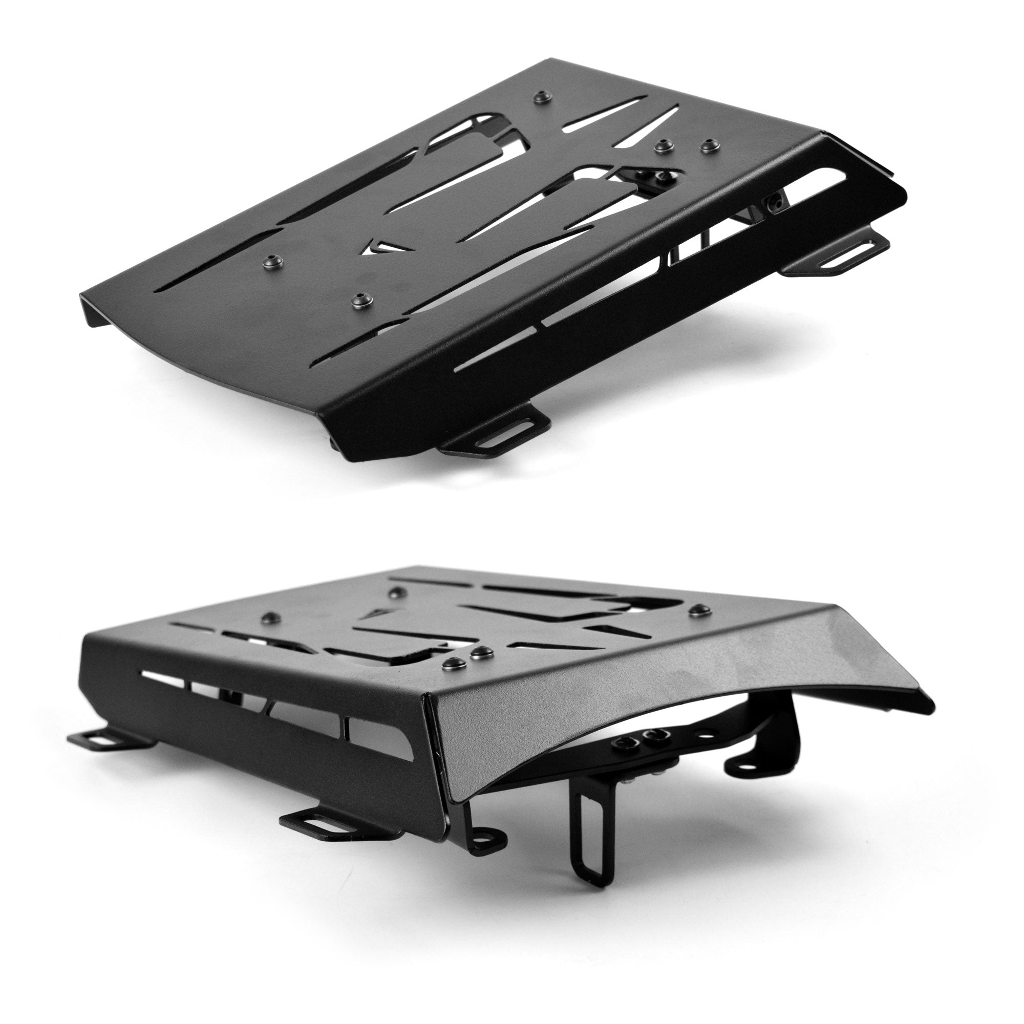 Pyramid Pillion Luggage Rack | Matte Black | Triumph Tiger 1200 GT Pro 2022>Current-Storage-Pyramid Motorcycle Accessories