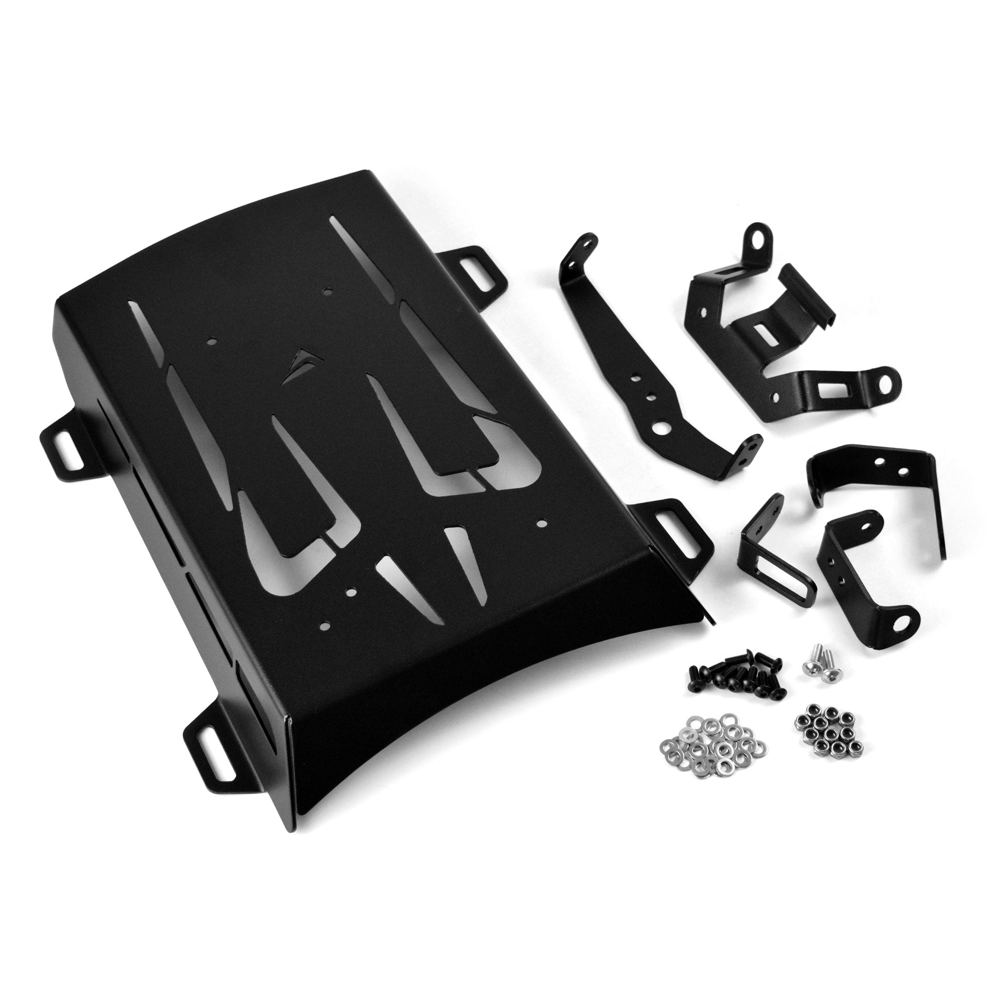 Pyramid Integrator Rack Pyramid Pillion Luggage Rack | Matte Black | Triumph Tiger 1200 Rally