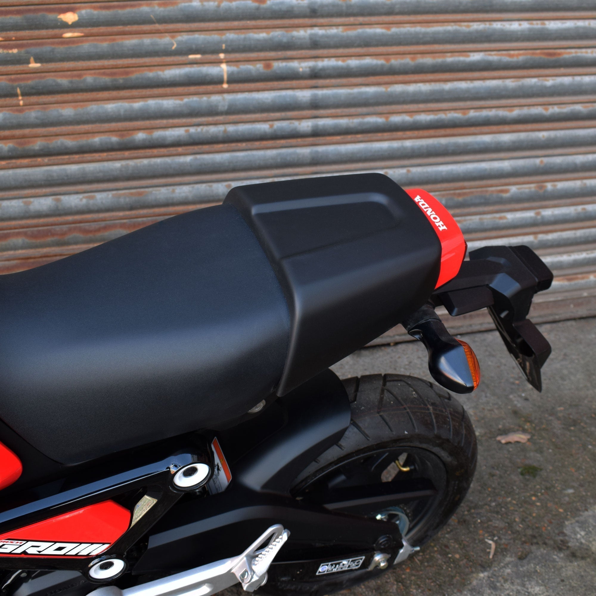 Pyramid Seat Cowl | Matte Black | Honda MSX 125 2021>Current -  Shop name