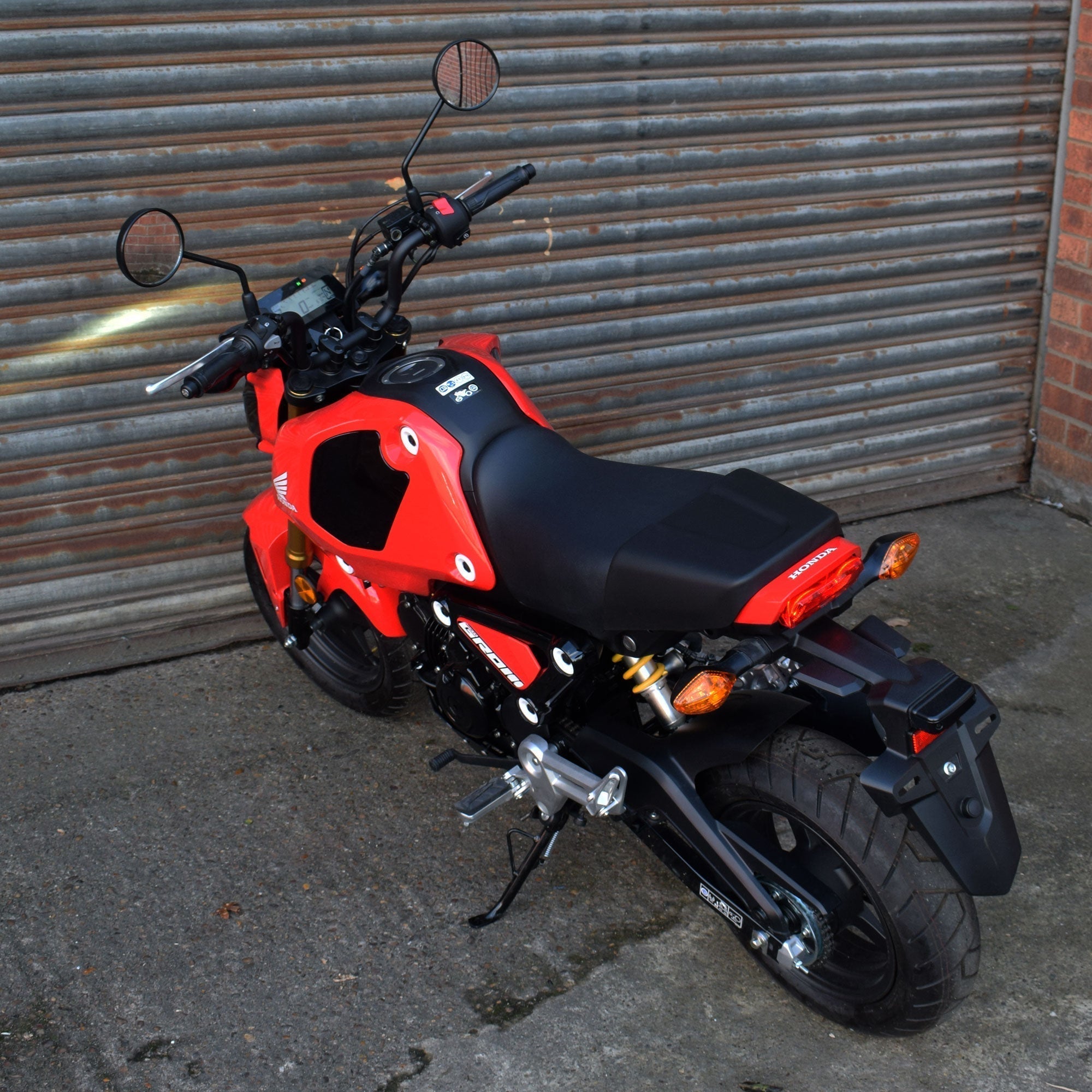 Pyramid Seat Cowl | Matte Black | Honda MSX 125 2021>Current -  Shop name