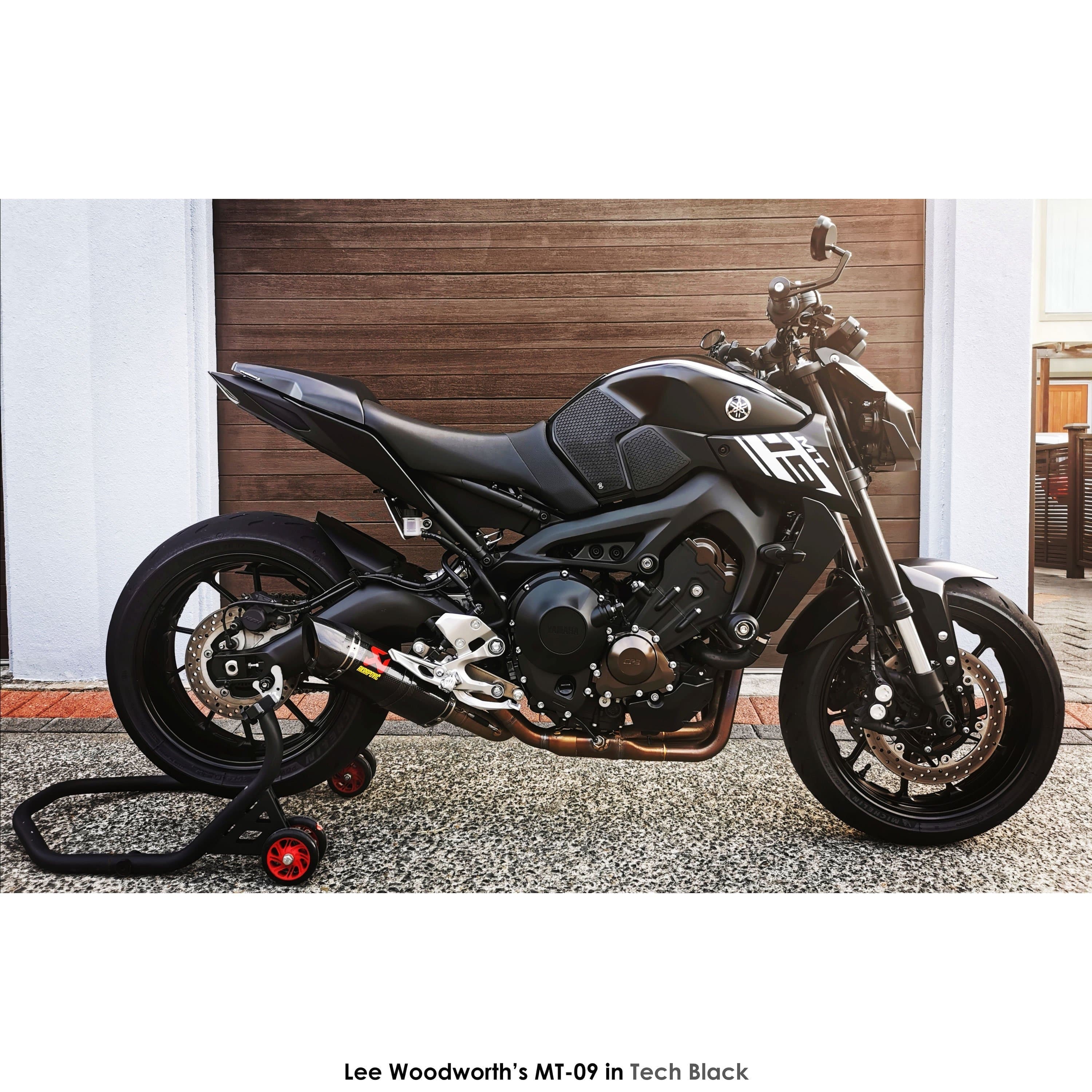 Pyramid Seat Cowl | Matte Black | Yamaha MT-09 SP 2018>2020-12412M-Seat Cowls-Pyramid Motorcycle Accessories