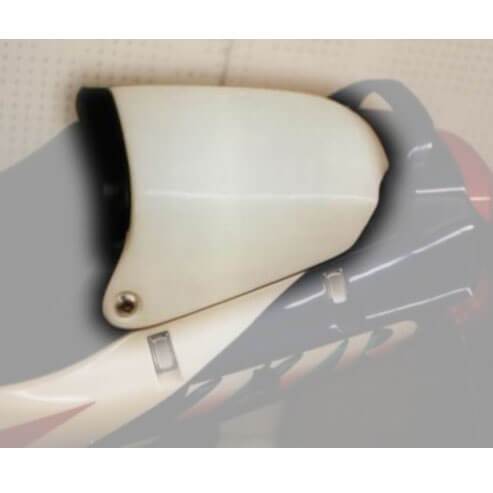Pyramid Seat Cowl | Unpainted | Kawasaki ZZR 600 1993>2008-Seat Cowls-Pyramid Motorcycle Accessories