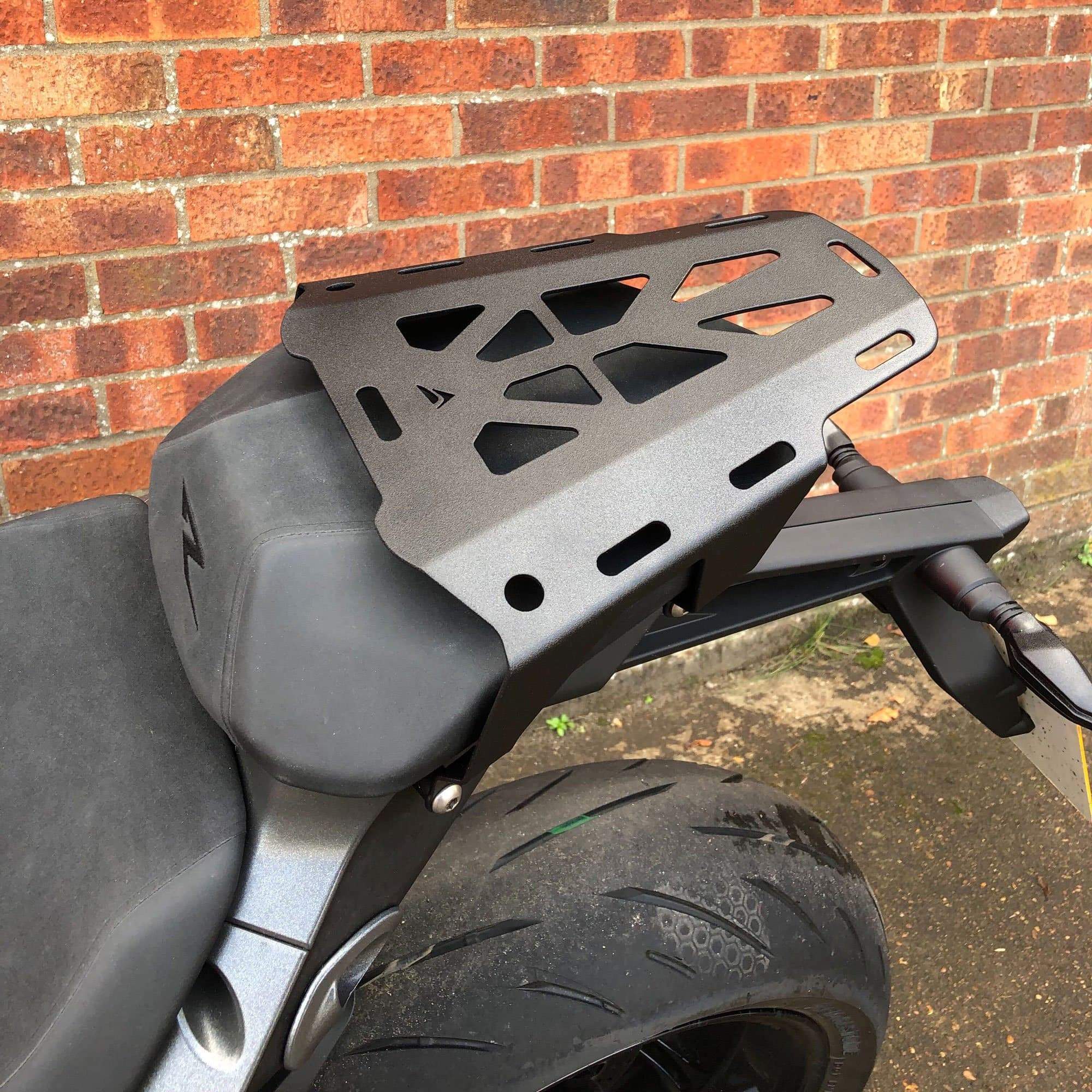 Pyramid Seat Rack | Matte Black | KTM 1290 Super Duke R 2020>Current-Storage-Pyramid Motorcycle Accessories