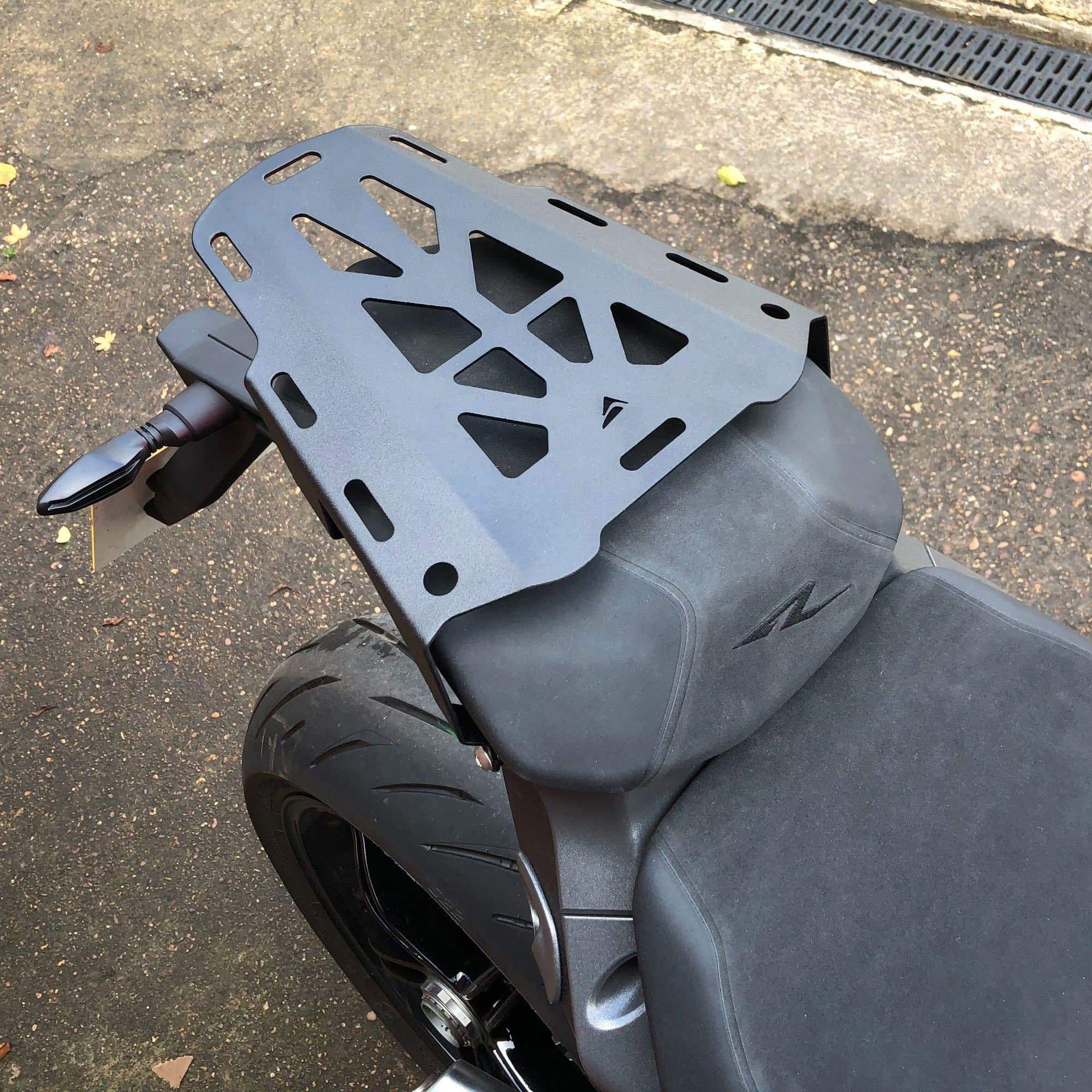 Pyramid Seat Rack | Matte Black | KTM 1290 Super Duke R 2020>Current-Storage-Pyramid Motorcycle Accessories