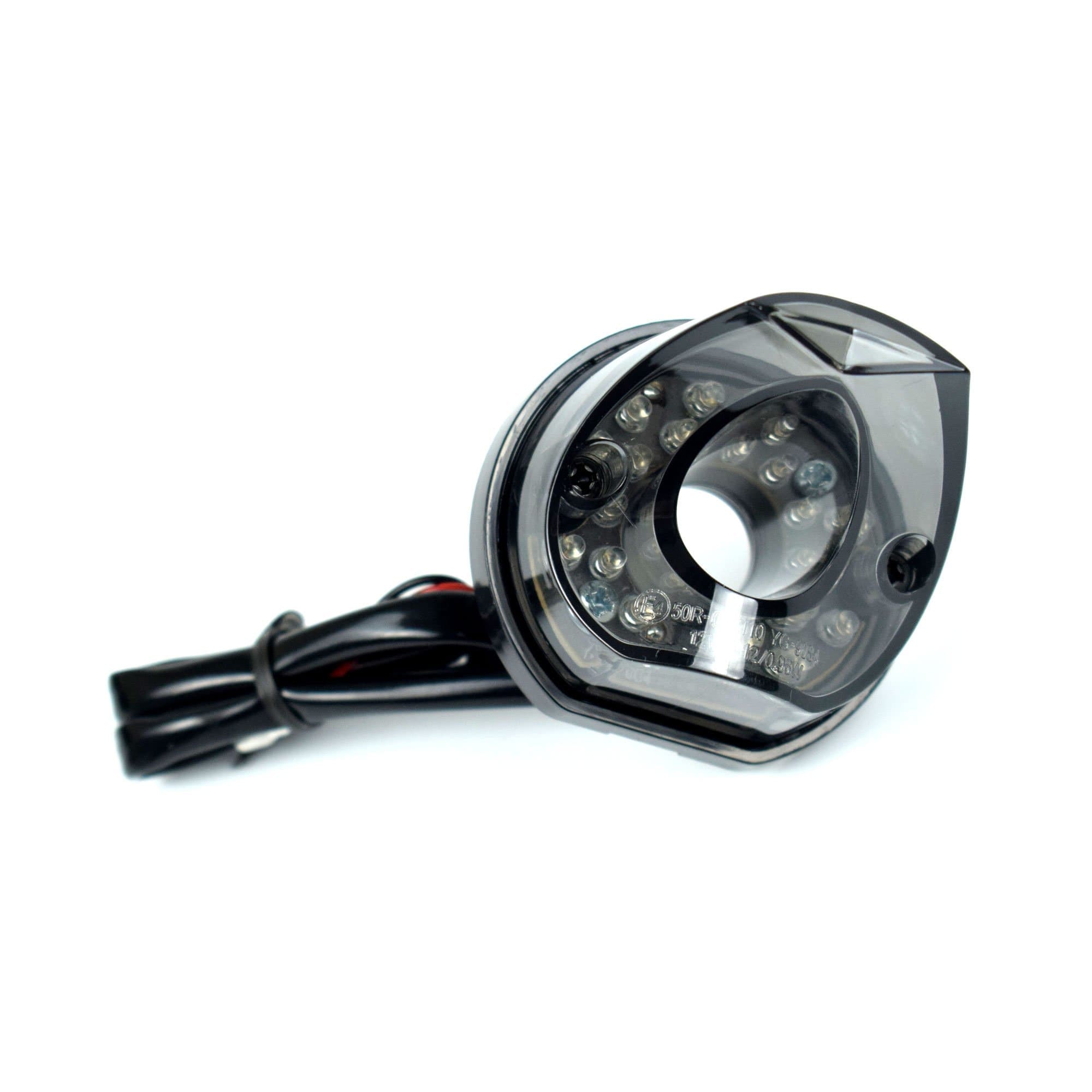 Pyramid Shin Yo LED Tail Light | Smoked-Lights-Pyramid Motorcycle Accessories