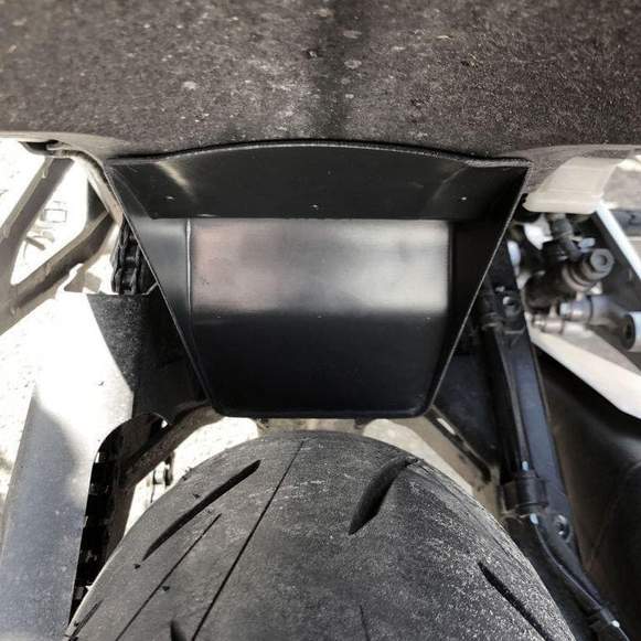 Pyramid Shock Shield | Matte Black | Honda NC 750 S 2016>2020 -  Shop name