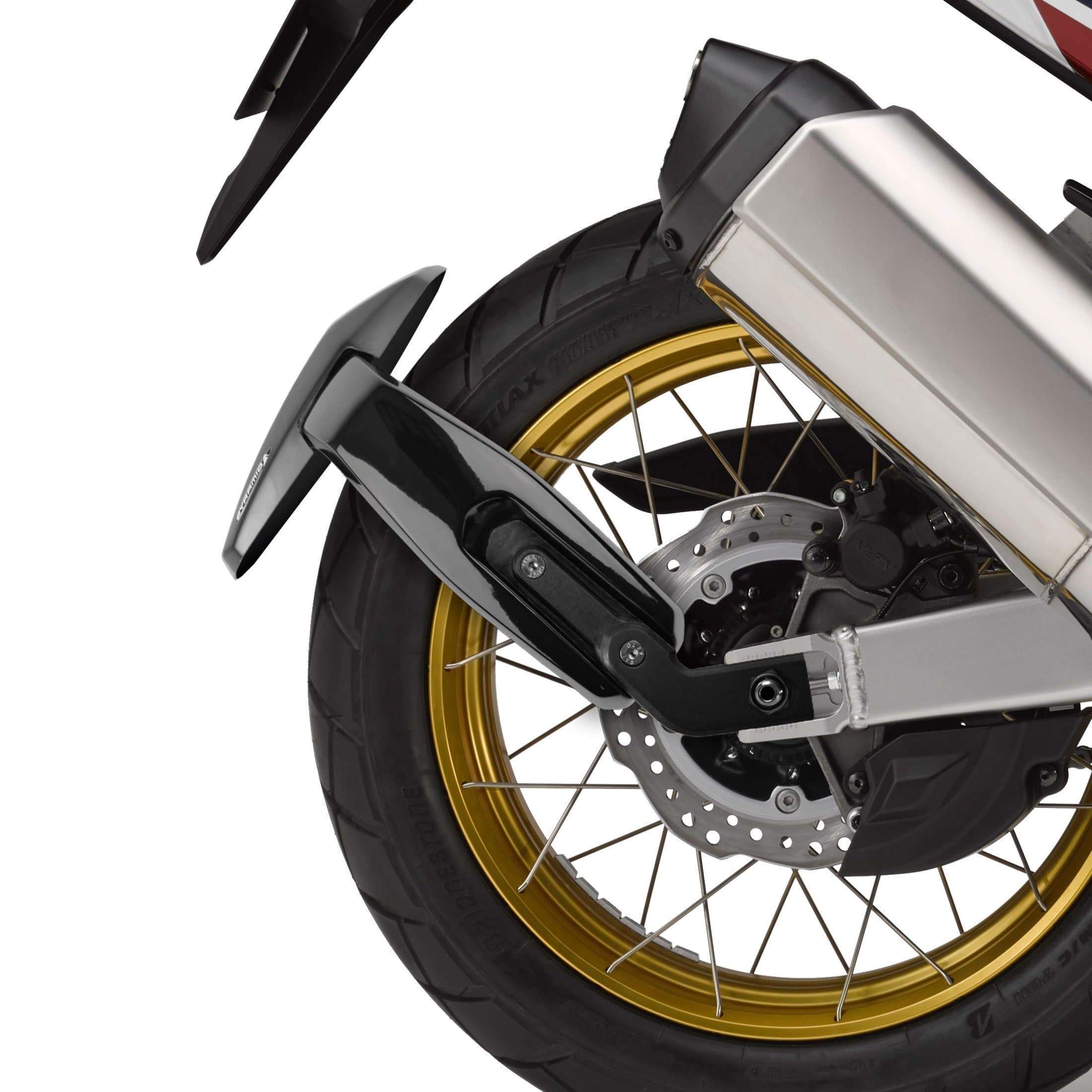 Pyramid Spray Guard | Gloss Black | Honda CRF 1000 L Africa Twin 2016>2019 -  Shop name