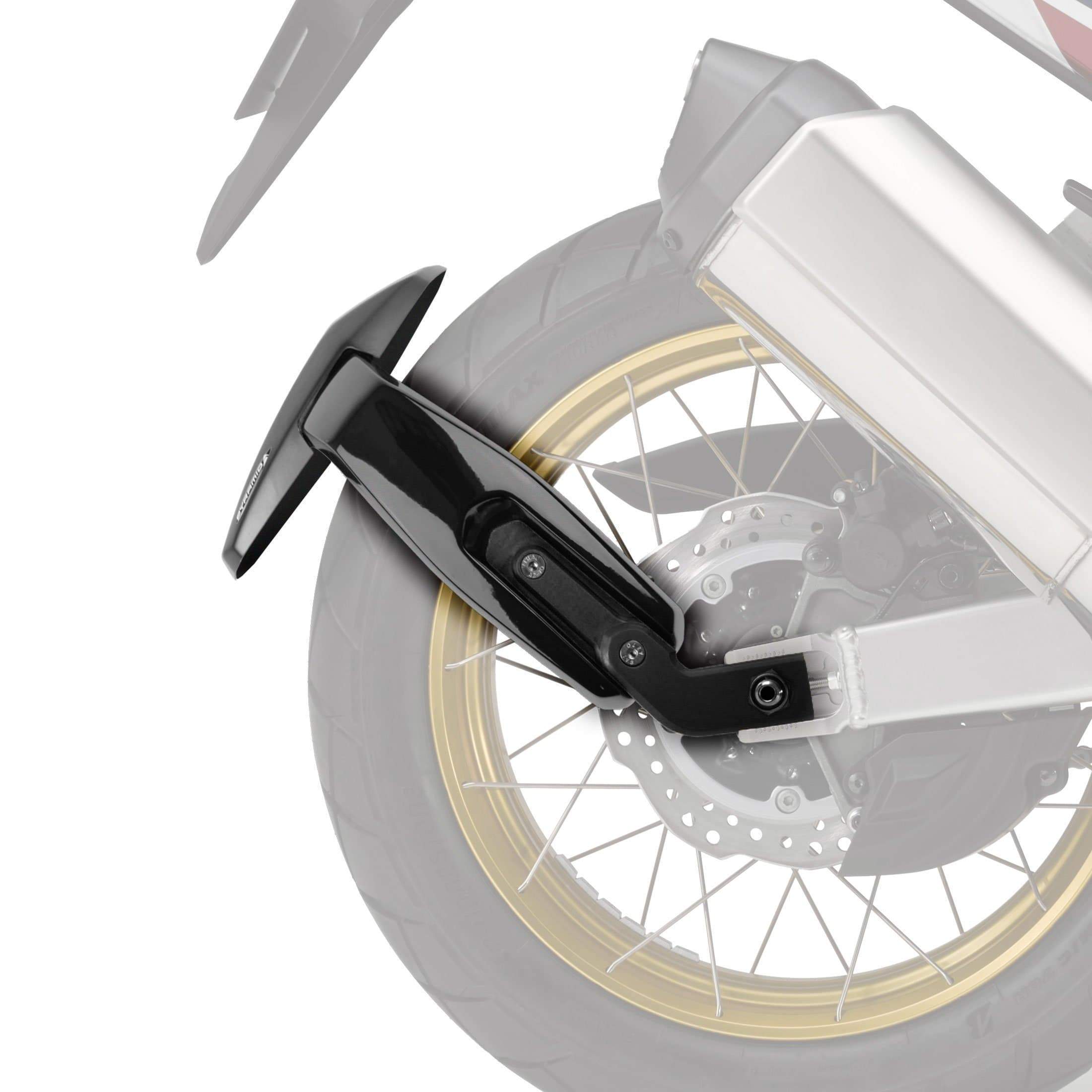 Pyramid Spray Guard | Gloss Black | Honda CRF 1000 L Africa Twin Adventure Sports 2018>2019 -  Shop name