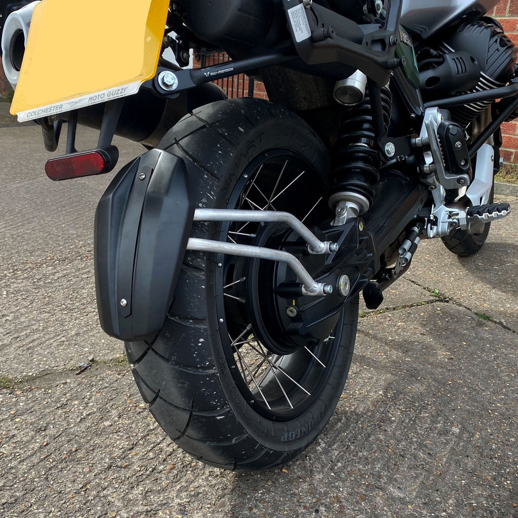 Pyramid Spray Guard | Matte Black | Moto Guzzi V85 TT 2019>Current