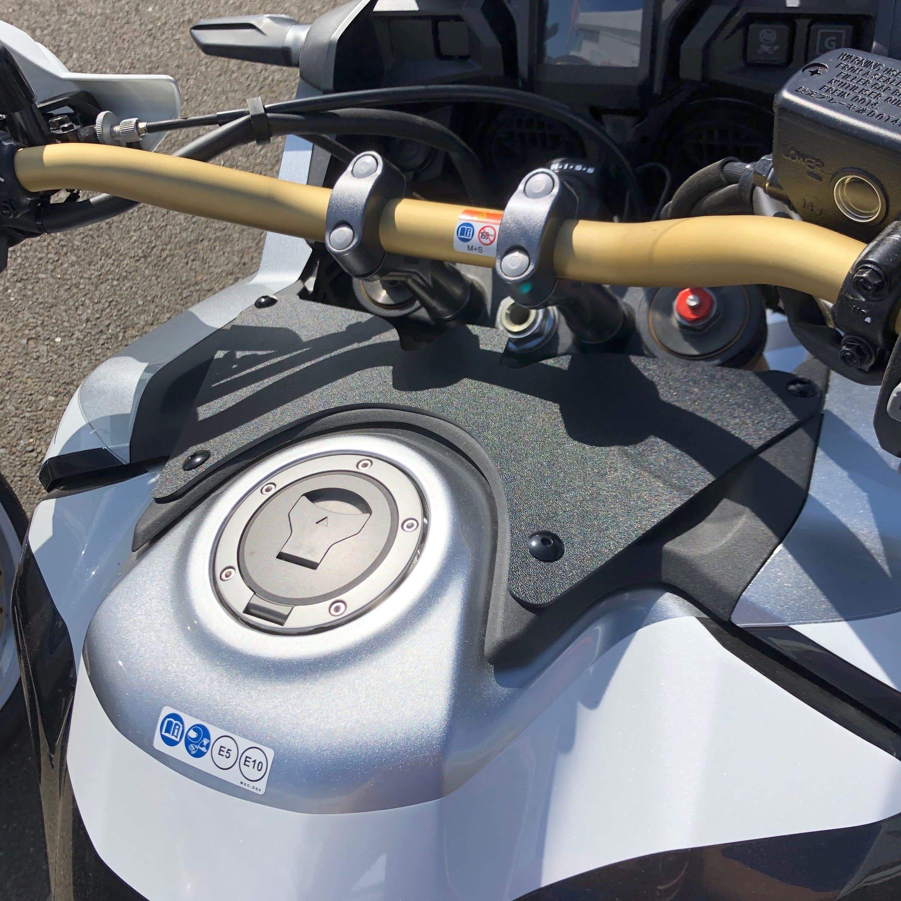 Pyramid Wind Deflector | White | Honda CRF 1000 L Africa Twin Adventure Sports 2018>2019-08025C-Wind Deflectors-Pyramid Motorcycle Accessories