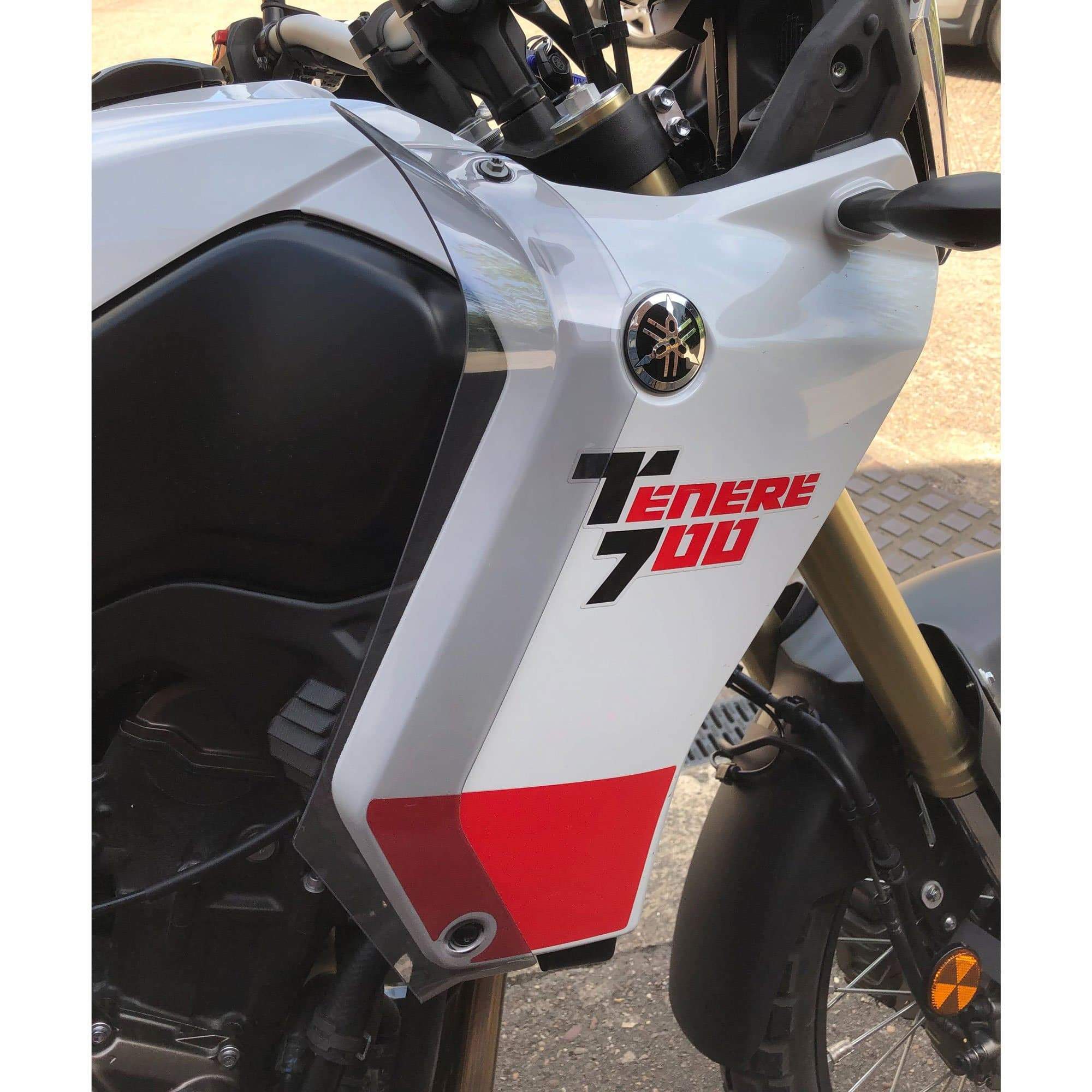 Pyramid Wind Deflectors | Light Smoke | Yamaha Tenere 700 2019>Current-39200-Wind Deflectors-Pyramid Motorcycle Accessories