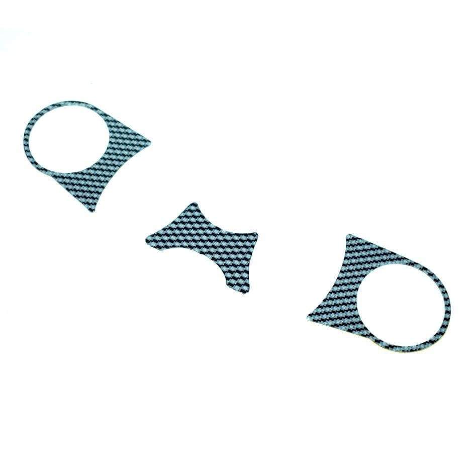 Pyramid Yoke Protector | Carbon Look | Suzuki GSF 600 S Bandit 1996>1999-Yoke Protectors-Pyramid Motorcycle Accessories
