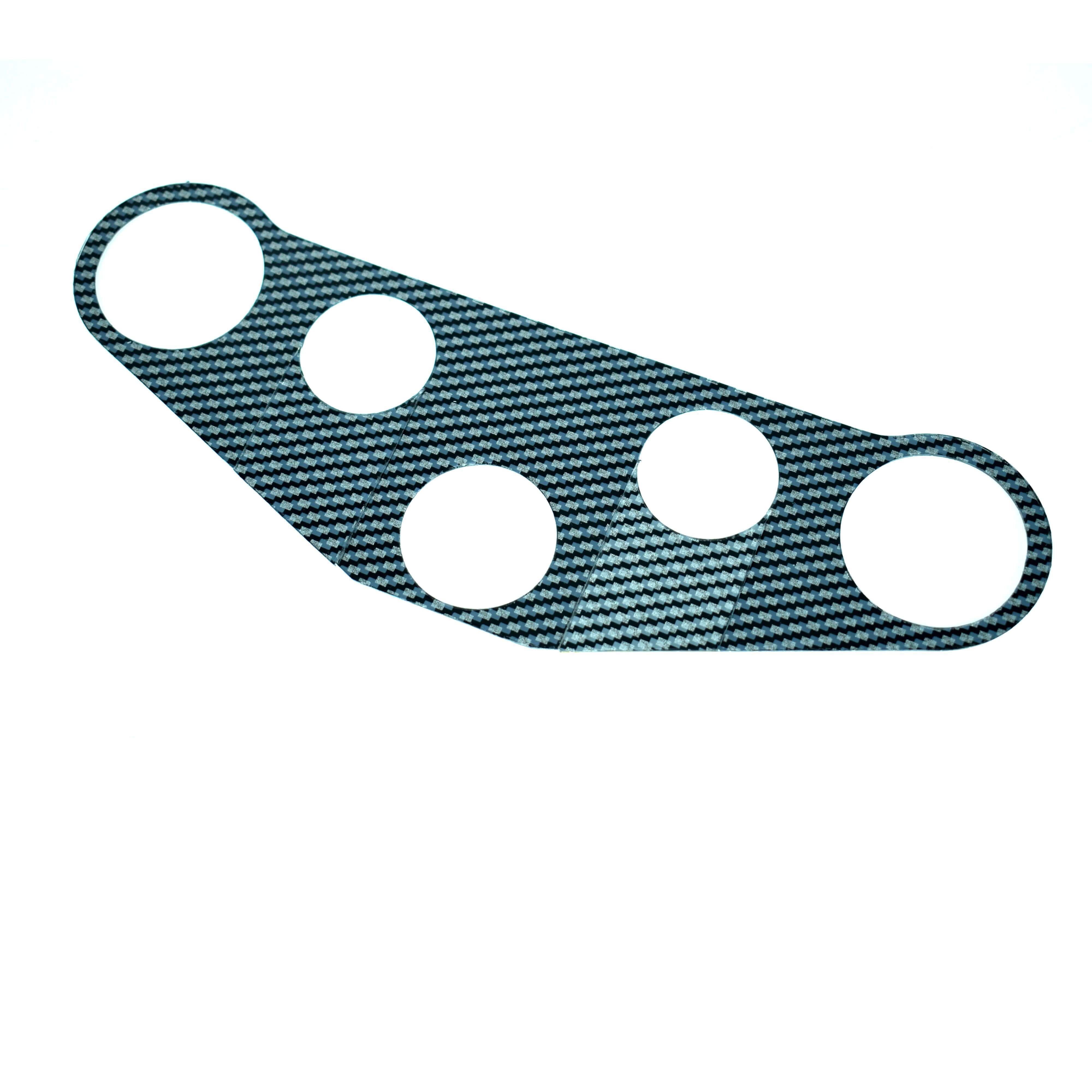 Pyramid Yoke Protector | Carbon Look | Yamaha FZS 600 Fazer 1998>2004-Yoke Protectors-Pyramid Motorcycle Accessories