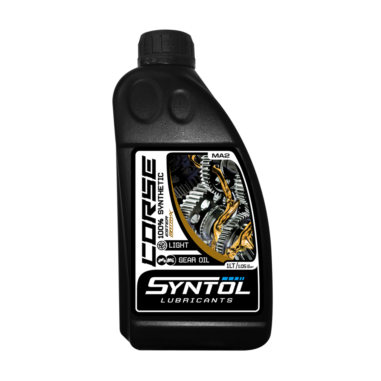 Syntol Corse 2T Gearbox Oil - 1 Litre-F0050-1-Oils and Lubricants-Pyramid Motorcycle Accessories