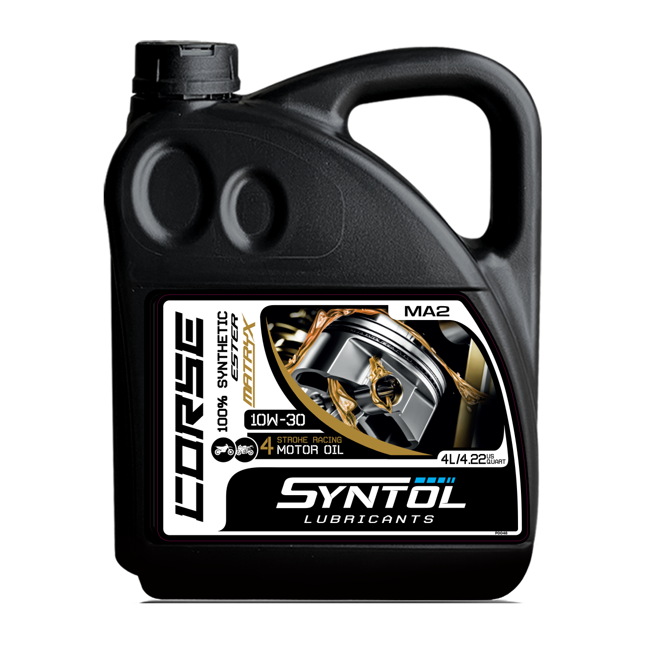 Syntol Corse 4T 10W-30 Motorcycle Engine Oil - 4 Litre -  Shop name