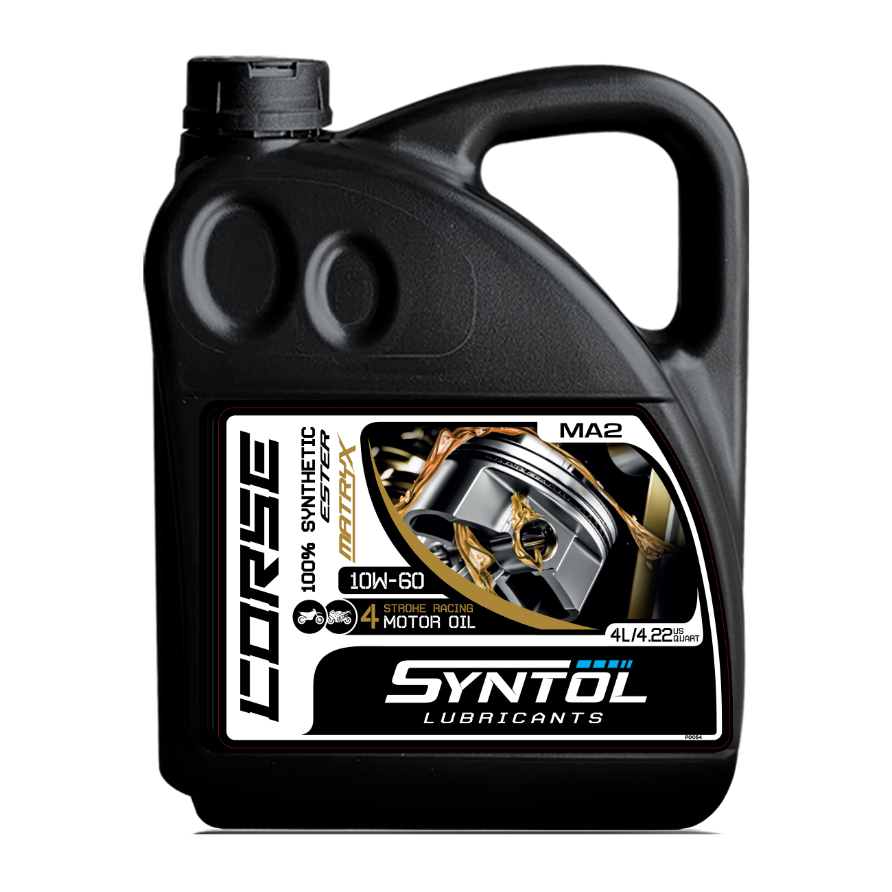 Syntol Corse 4T 10W-60 Motorcycle Engine Oil - 4 Litre -  Shop name