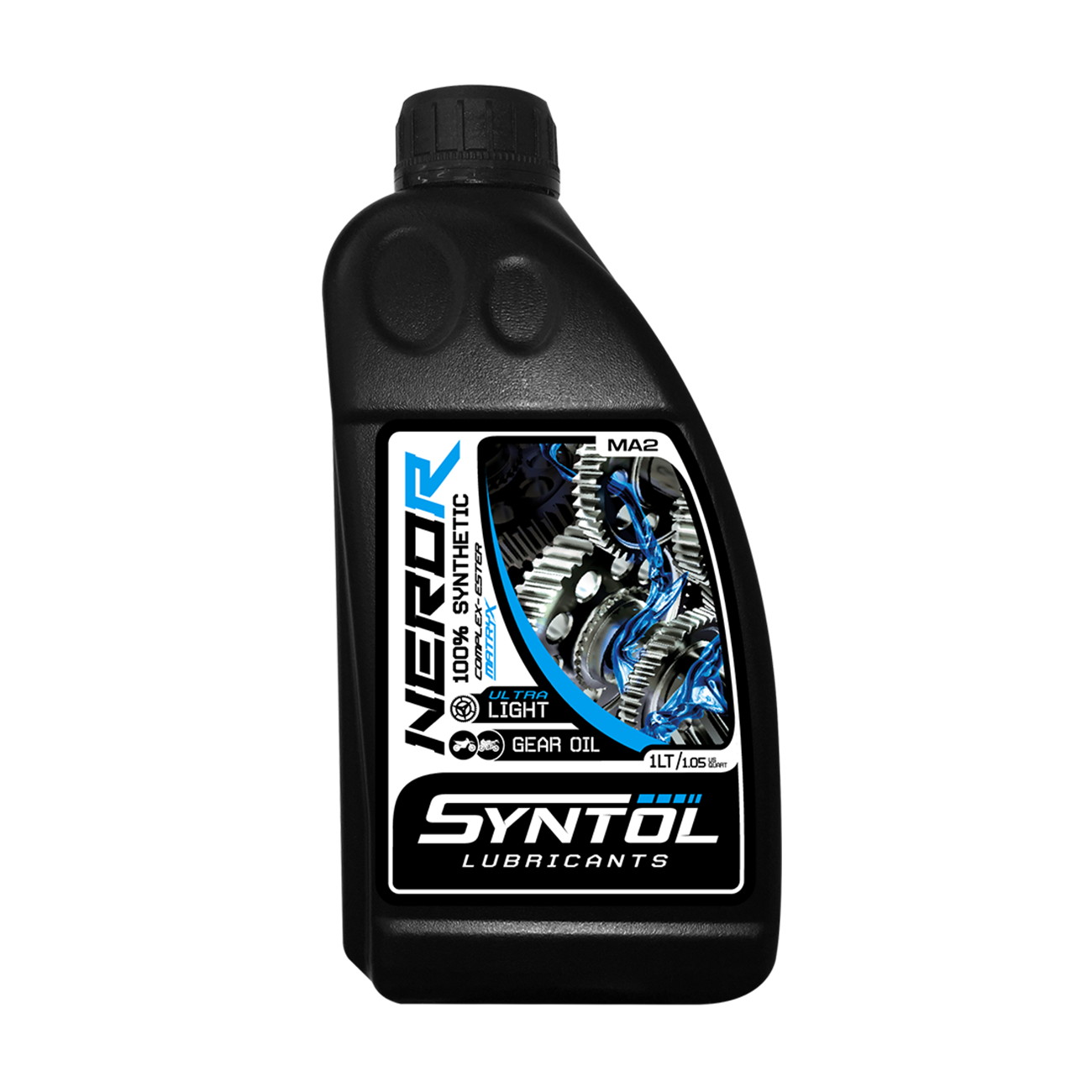 Syntol Nero-R 2T Ultralight Racing Gearbox Oil - 1 Litre-F0059-1-Oils and Lubricants-Pyramid Motorcycle Accessories