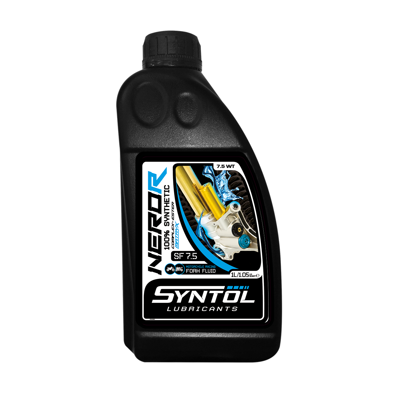 Syntol Nero-R SF 7.5 Racing Motorcycle Fork Fluid - 1 Litre-Oils and Lubricants-Pyramid Motorcycle Accessories
