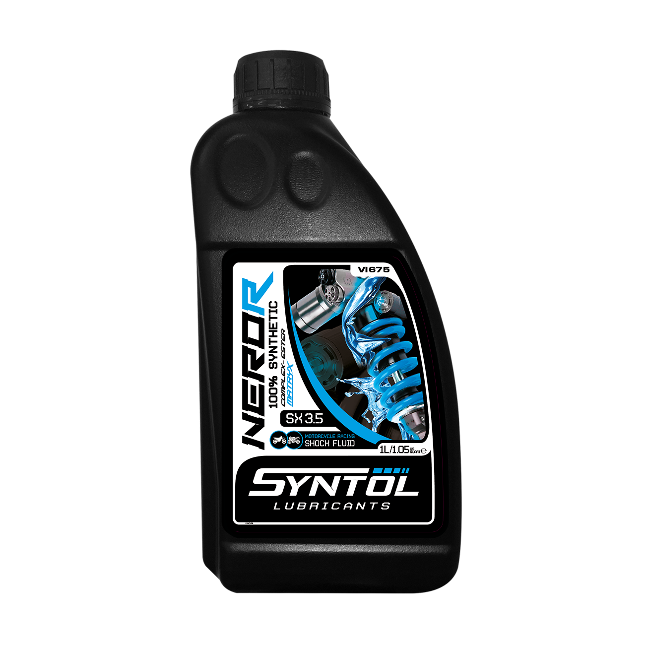 Syntol Nero-R SX 3.5 Racing Motorcycle Shock Fluid - 1 Litre-F0062-1-Oils and Lubricants-Pyramid Motorcycle Accessories