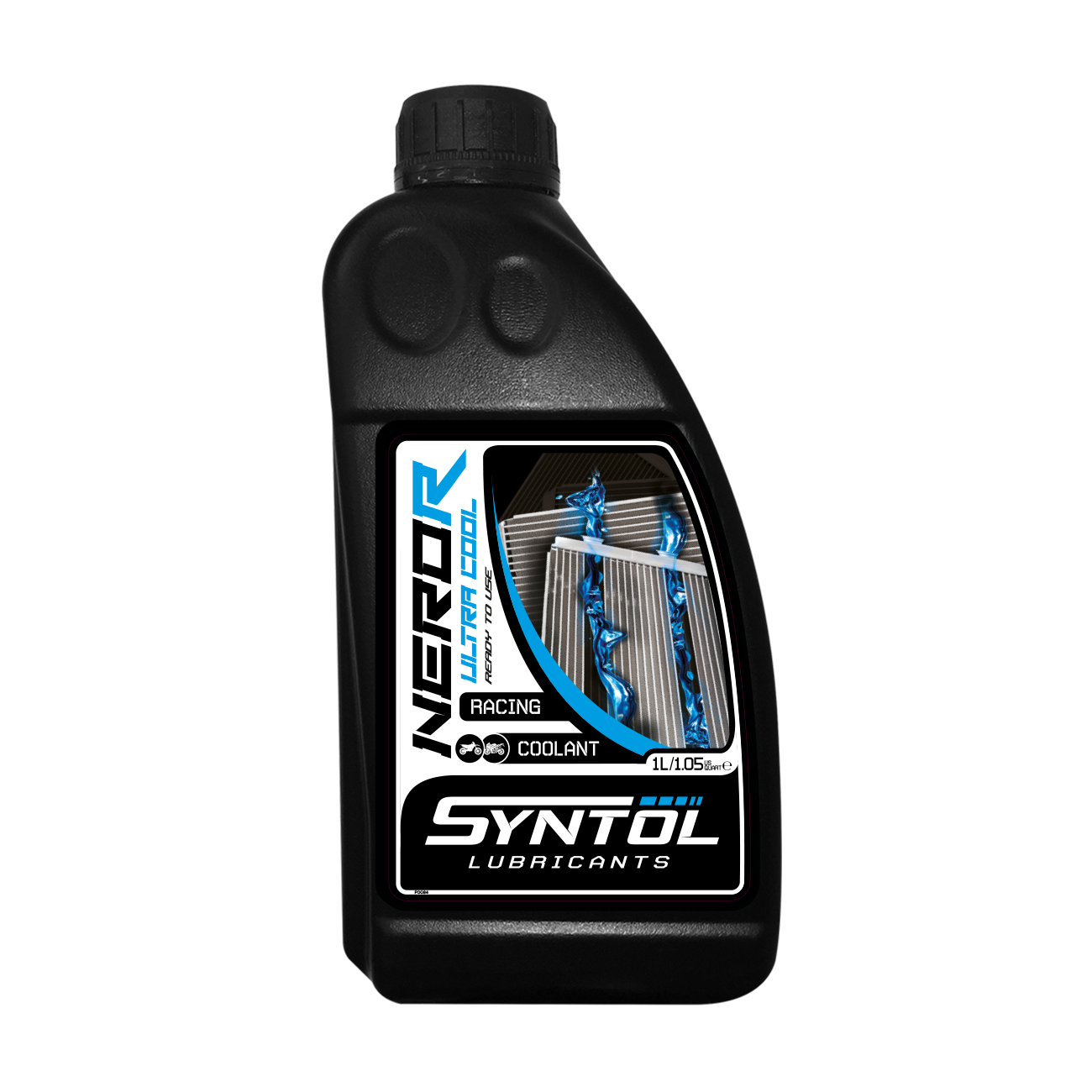 Syntol Nero-R Ultra Cool Racing Motorcycle Engine Coolant - 1 Litre-F0067-1-Oils and Lubricants-Pyramid Motorcycle Accessories