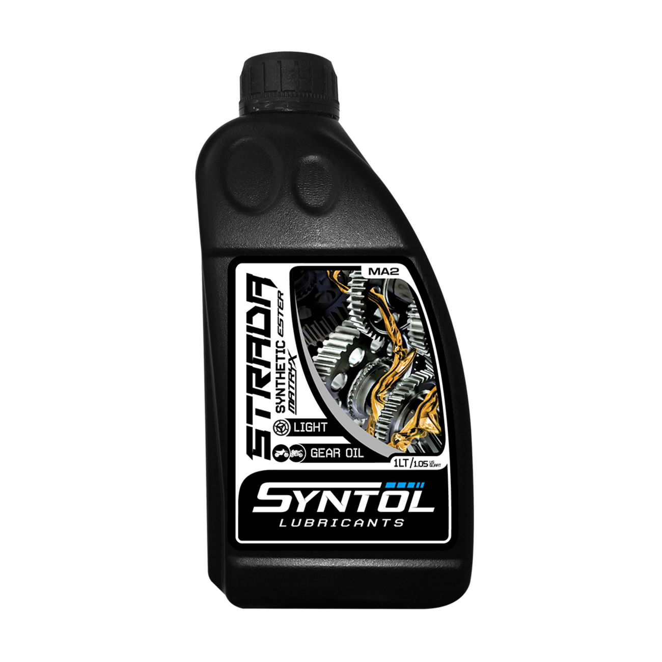 Syntol Strada 2T Light Gearbox Oil - 1 Litre-F0044-1-Oils and Lubricants-Pyramid Motorcycle Accessories